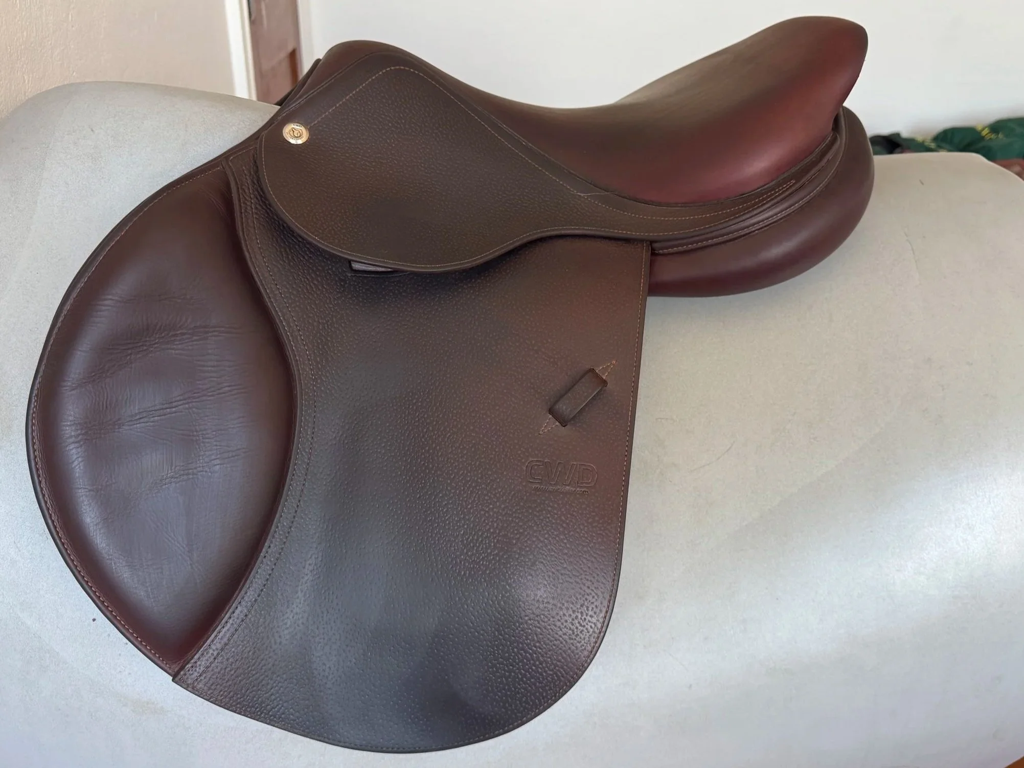 17" CWD SE01 Saddle - 2019 -2C - Grain/Buffalo - Left View 2