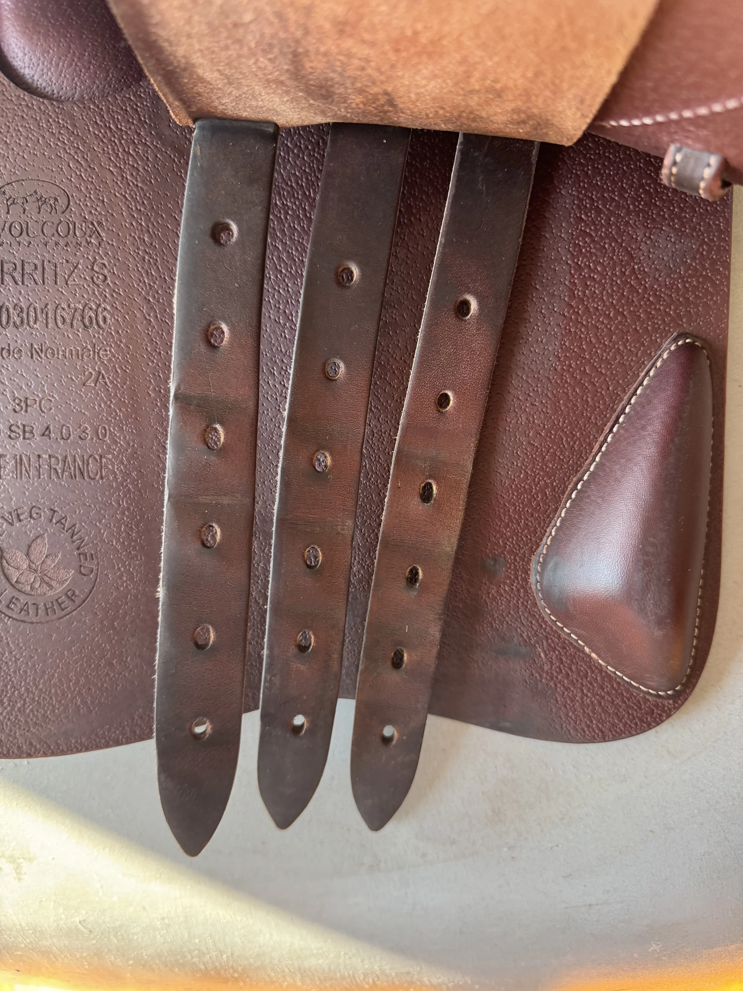 18" Devoucoux Biarritz S Saddle - Billets