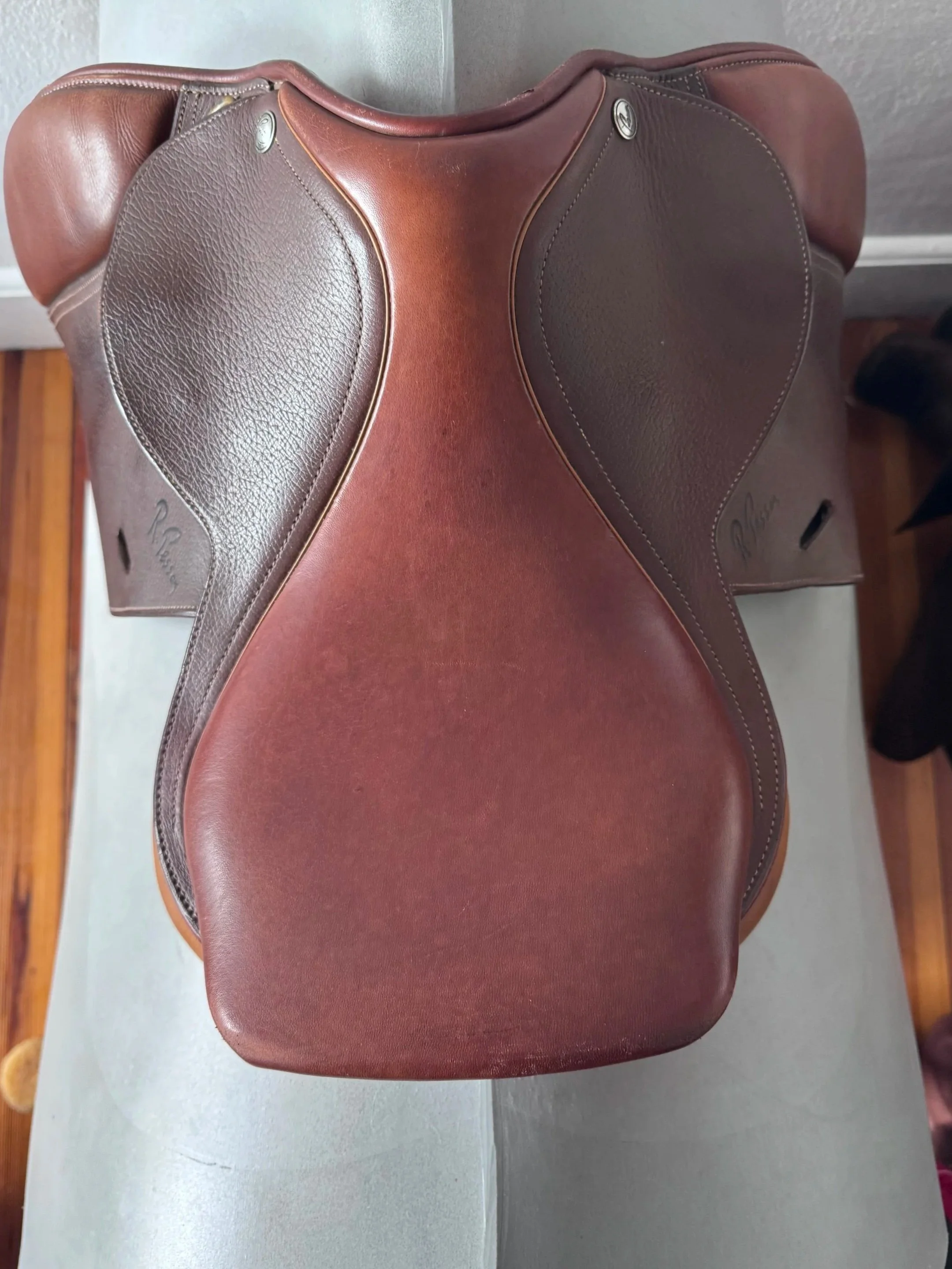 14" Pessoa Rodrigo Pony Saddle - Child / Pony - Excellent - Seat 3