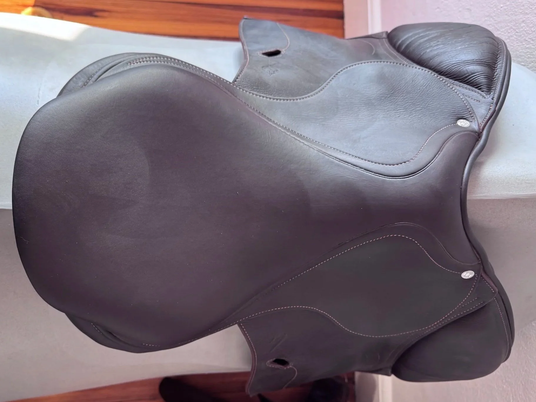 17" Antares Evolution Saddle - 2022 - 3NB - Full Buffalo - A01 WIDE - Seat 2