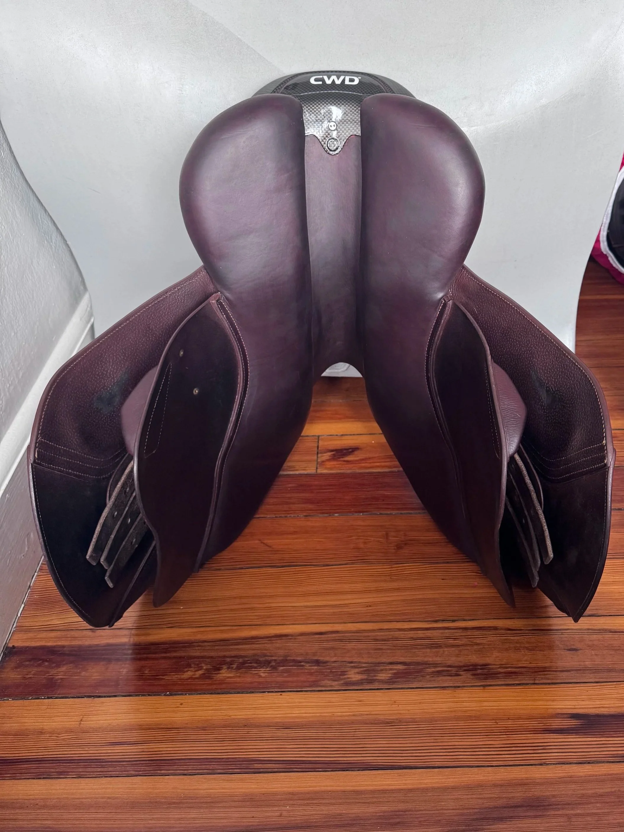 17" CWD SE25 2Gs Saddle - 2018 - 2C - Grain / Buffalo - MINT - Panels 2