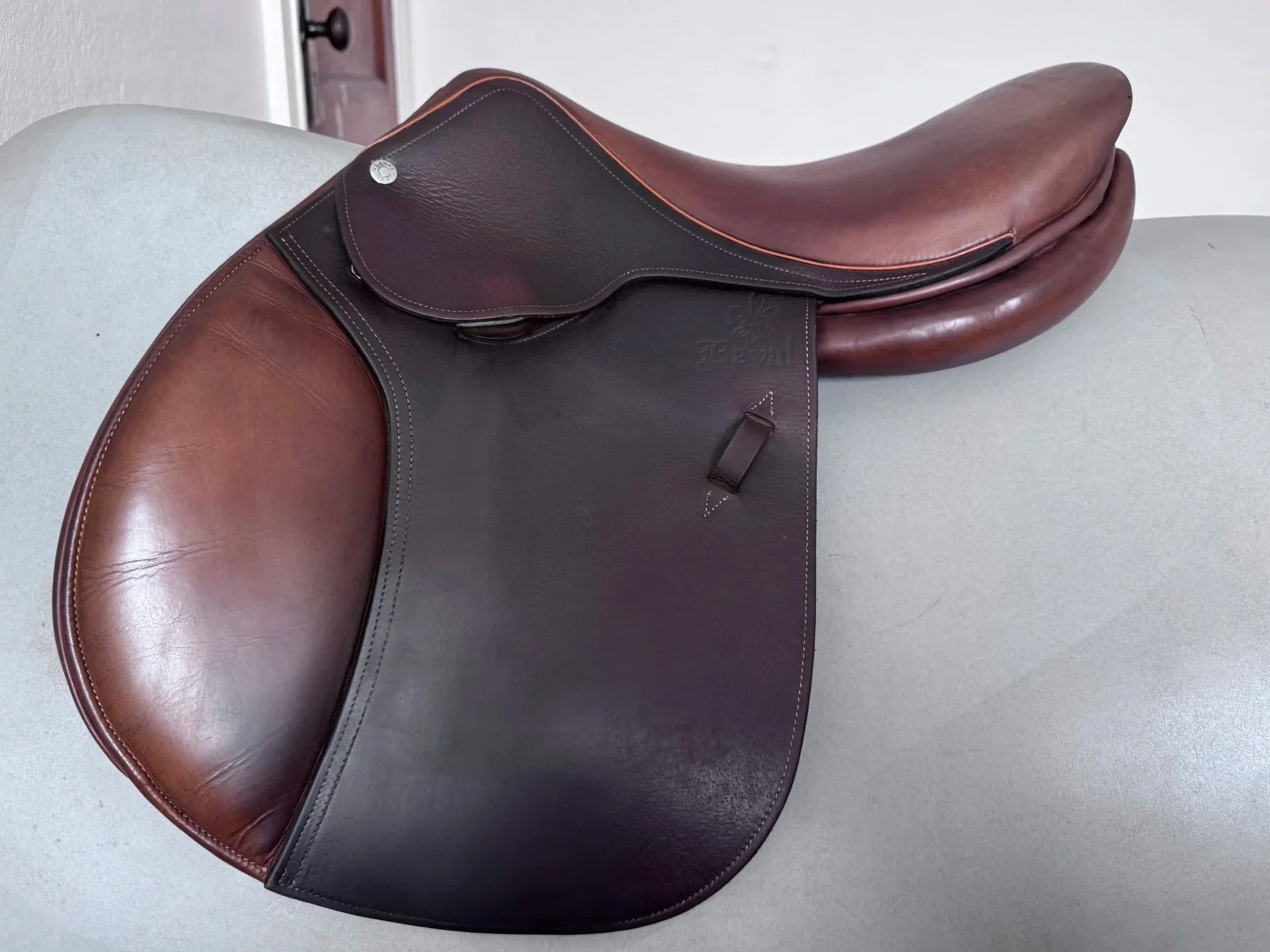 15" Beval Artisan Saddle - Child / Pony - Grain / Calf - Left View 2