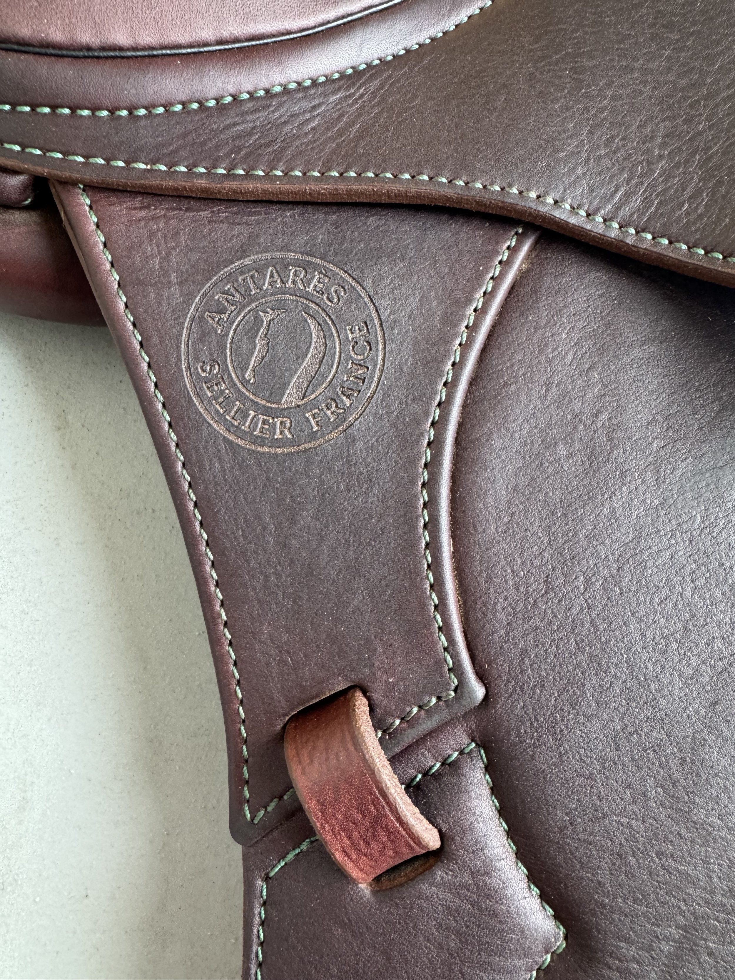 15" Antares Hero Saddle - Detail View
