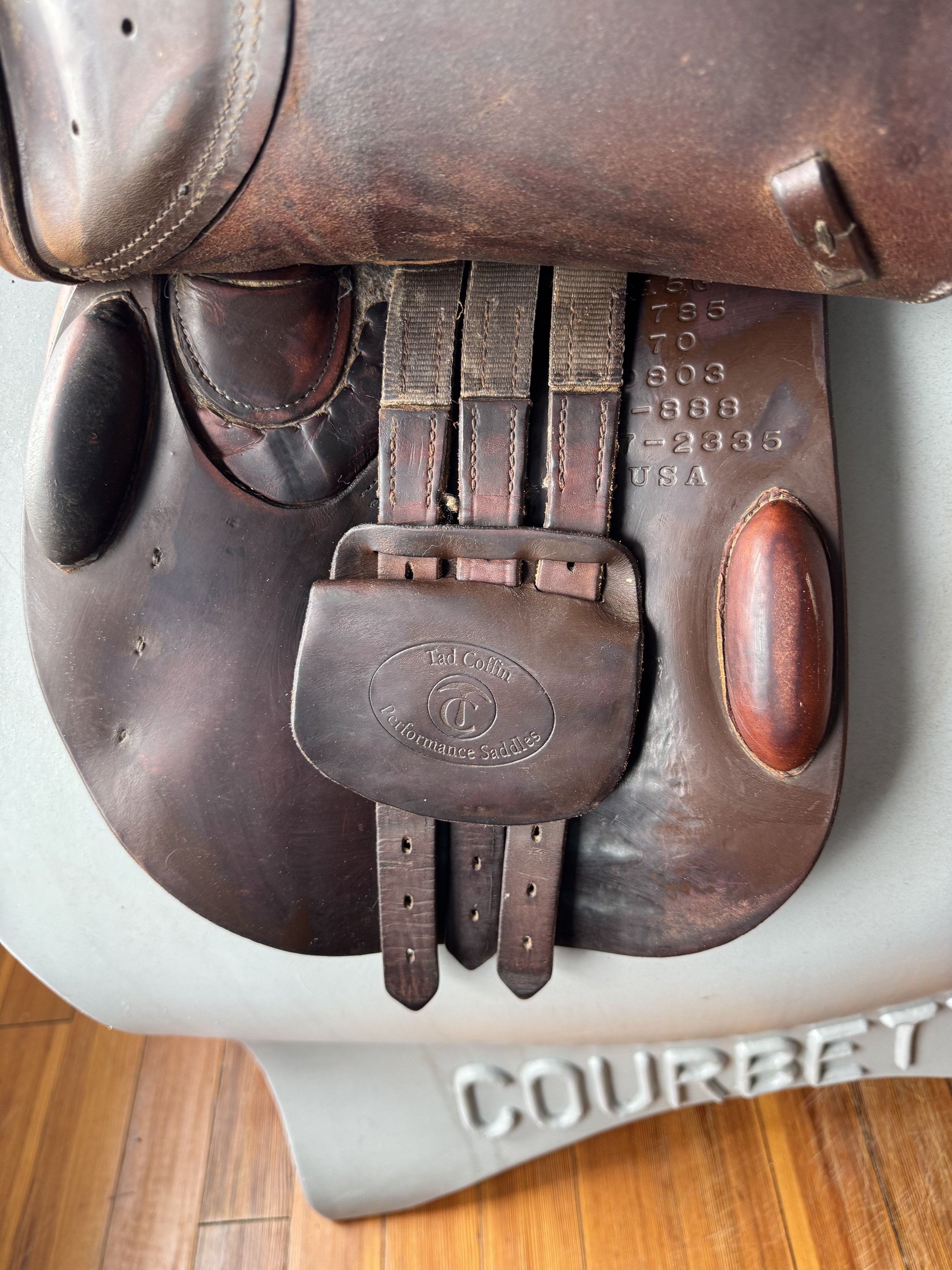 17" Tad Coffin A5G Saddle - Used Tad Coffin Saddle