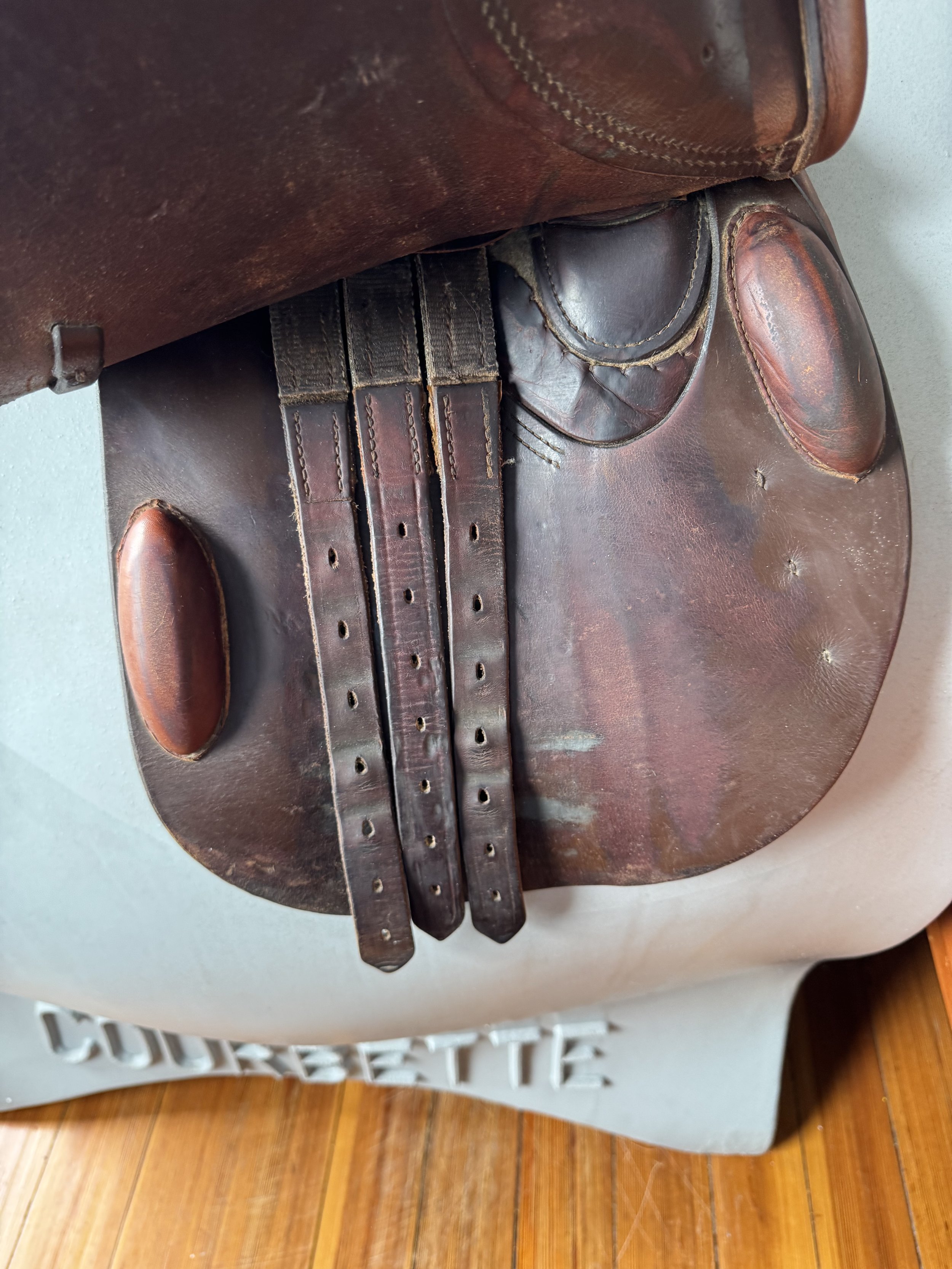 17" Tad Coffin A5G Saddle - Used Tad Coffin Saddle
