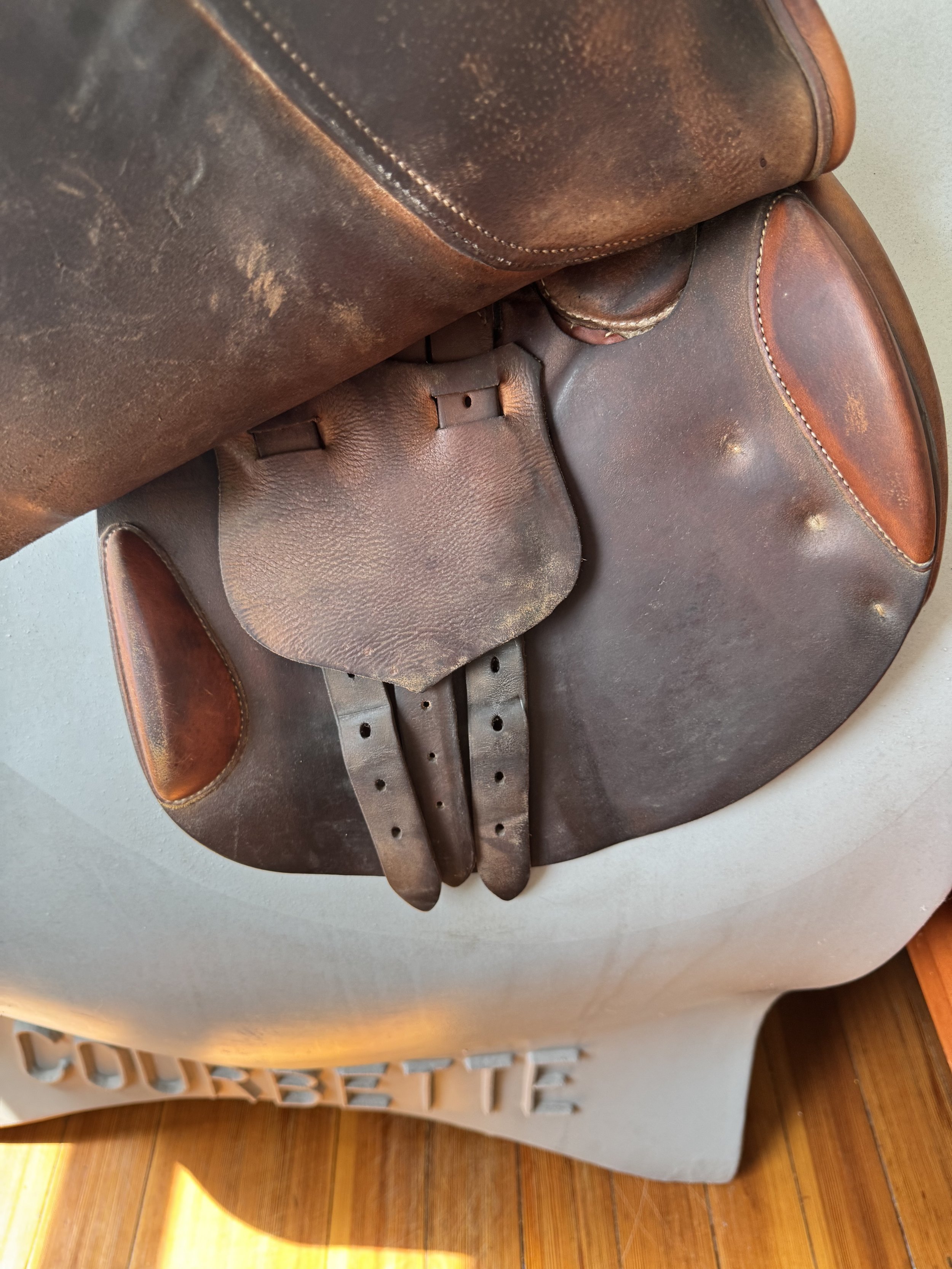 17.5" Used Butet Saddle