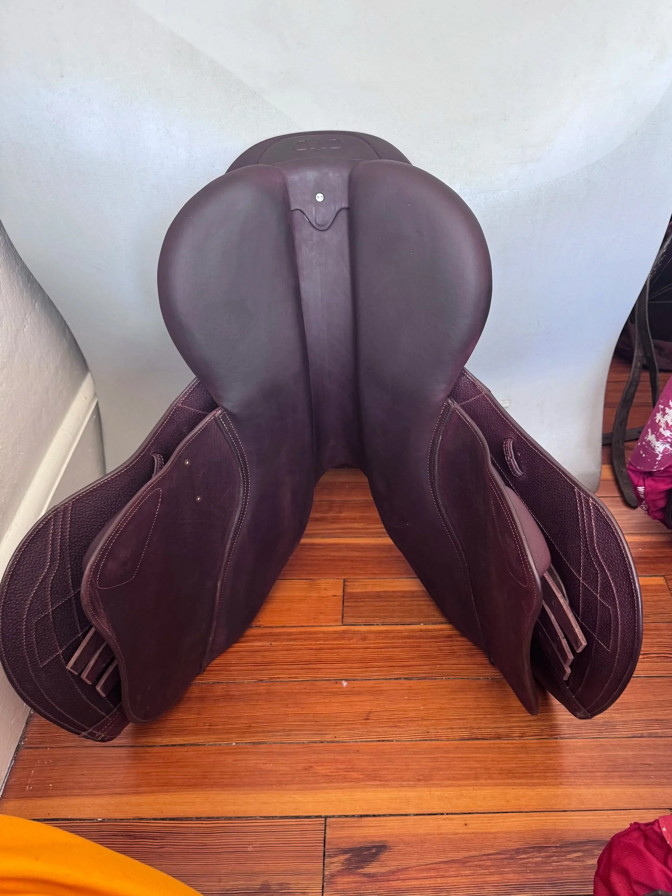 17.5" CWD SE38 Mademoiselle Hunter 2Gs Saddle - 2024 - 2LH - Full Buffalo - MINT - Tree 3