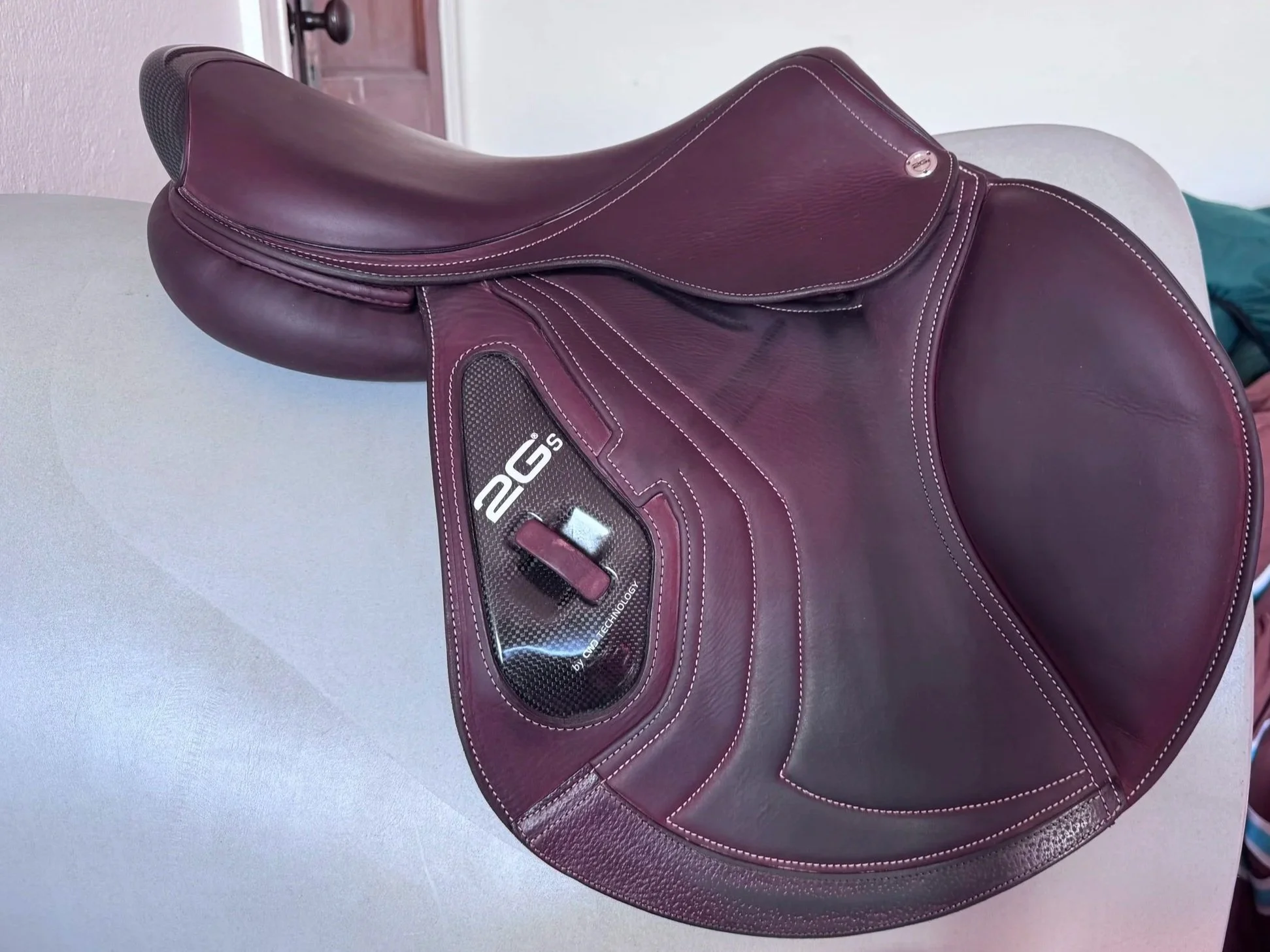 18" CWD SE26 2Gs Saddle - 2022 - 2C - Full Buffalo - MINT! - Right View 5