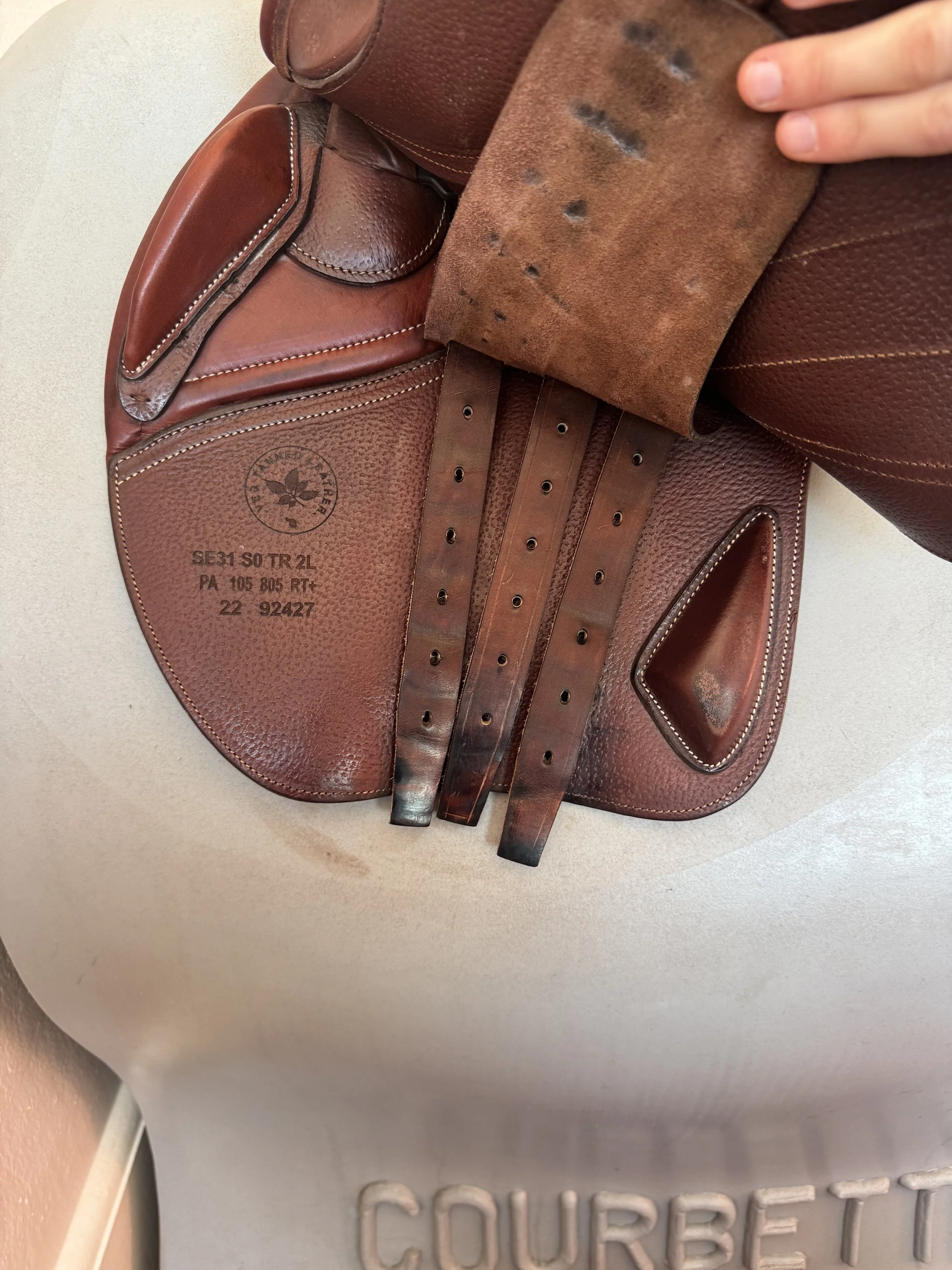 16.5" CWD SE31 Mademoiselle 2Gs Saddle - 2022 - 2L - Full Buffalo - Underflap 2