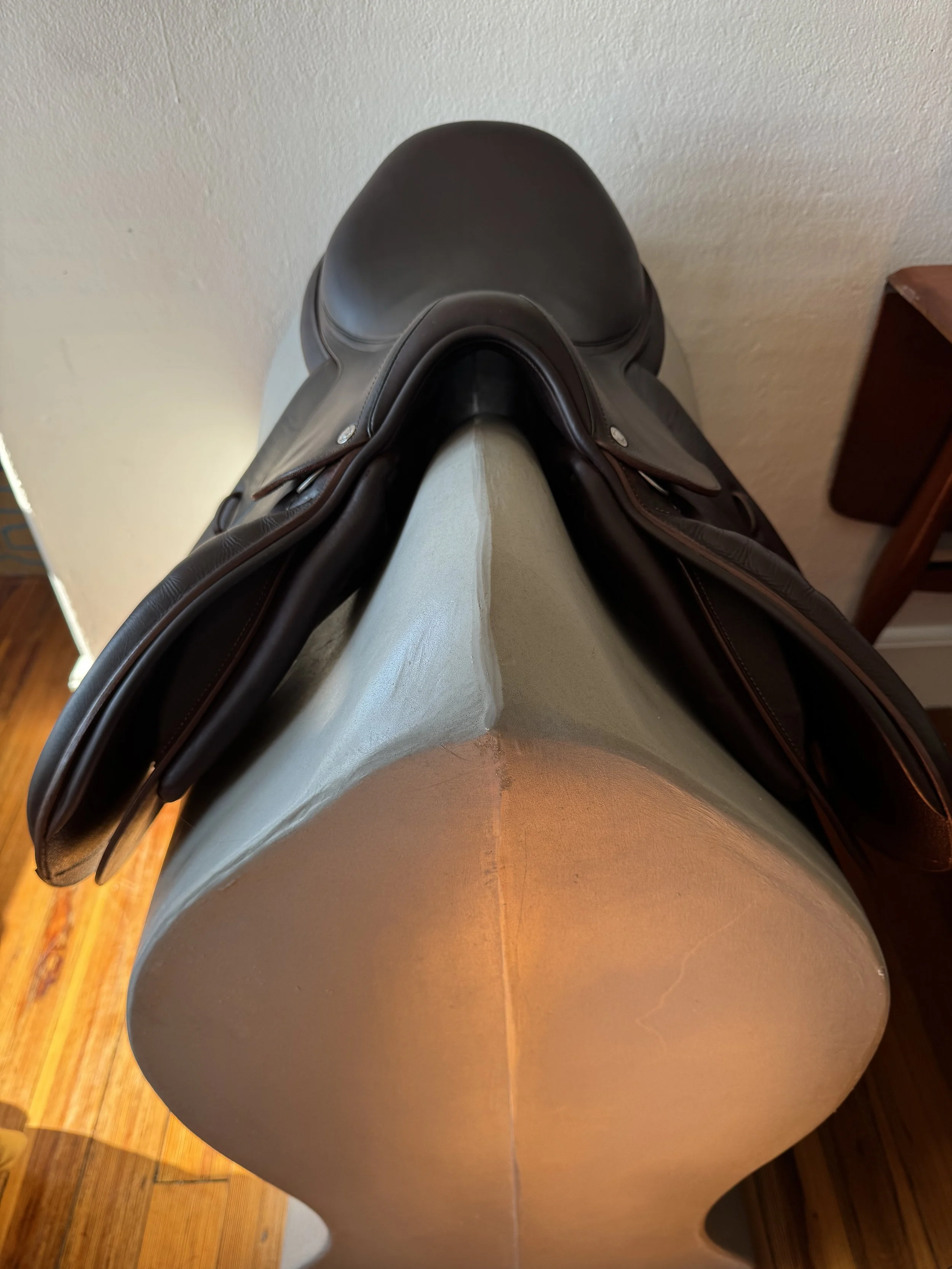 17.5" Devoucoux Biarritz O Saddle - 2024 - 3AA - Front Panels