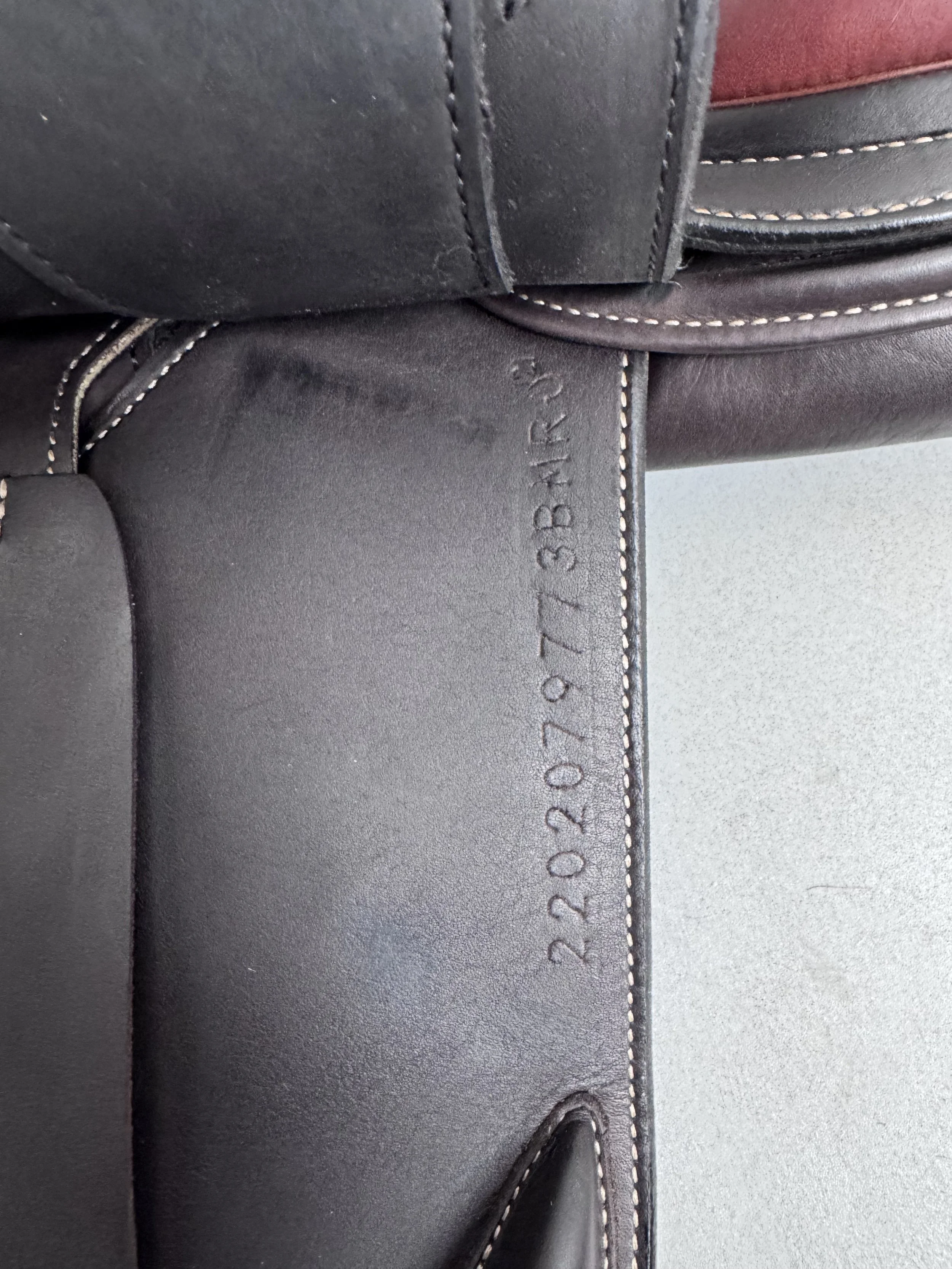 17.5" Erreplus CA Saddle - 2022 - Wool Flocked - Fully Adjustable - MINT! - Serial Stamp