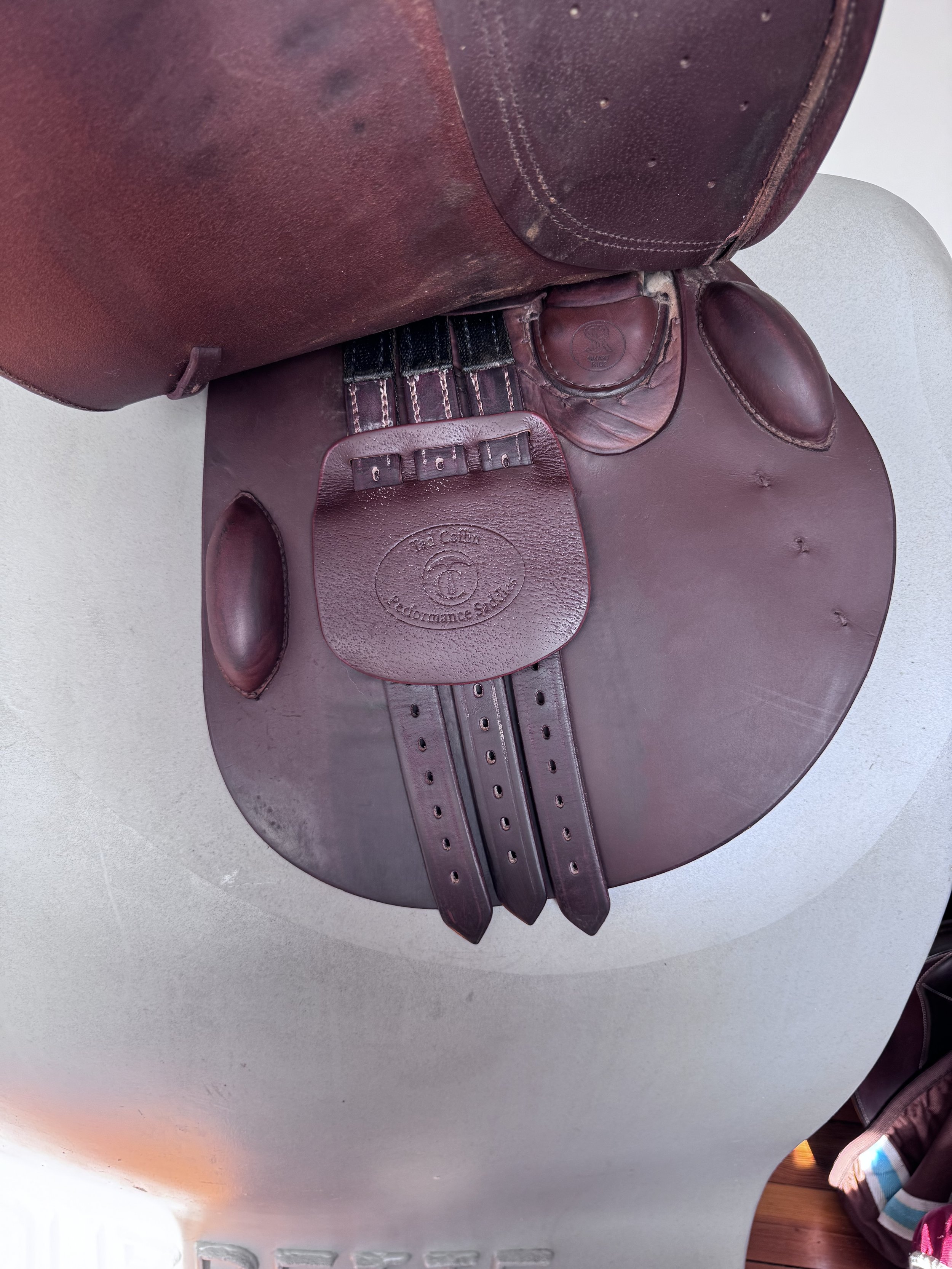 18.5" / 18" Tad Coffin TC2SR SmartRide Performance Saddle - 2020 - Right Underflap