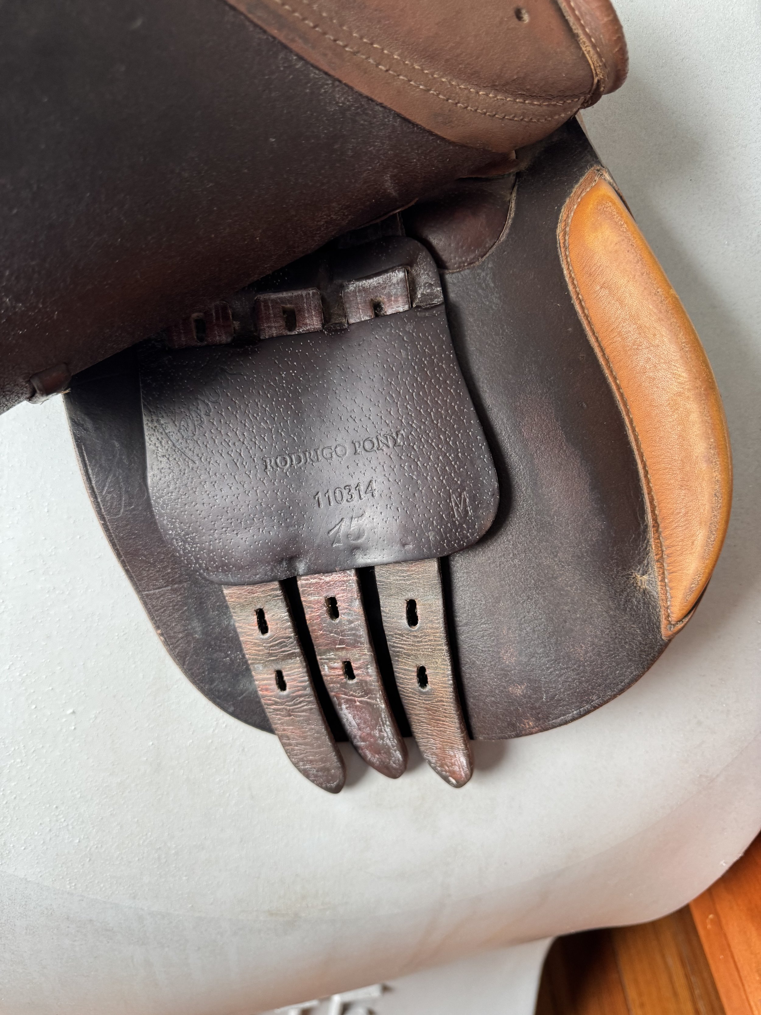 15" Pessoa Rodrigo Pony Saddle - Children's Pony Saddle