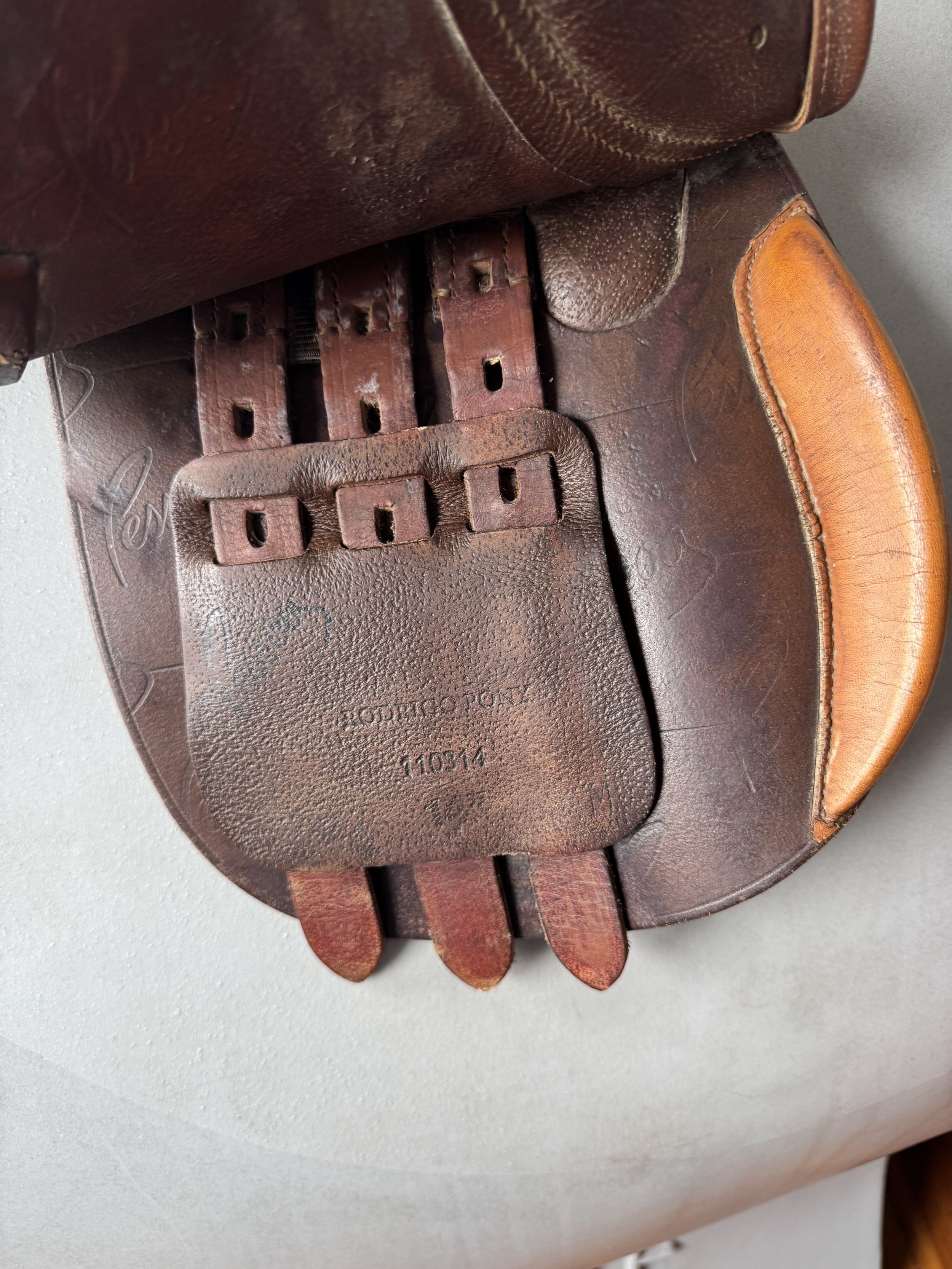 14" Pessoa Rodrigo Pony Kids Saddle