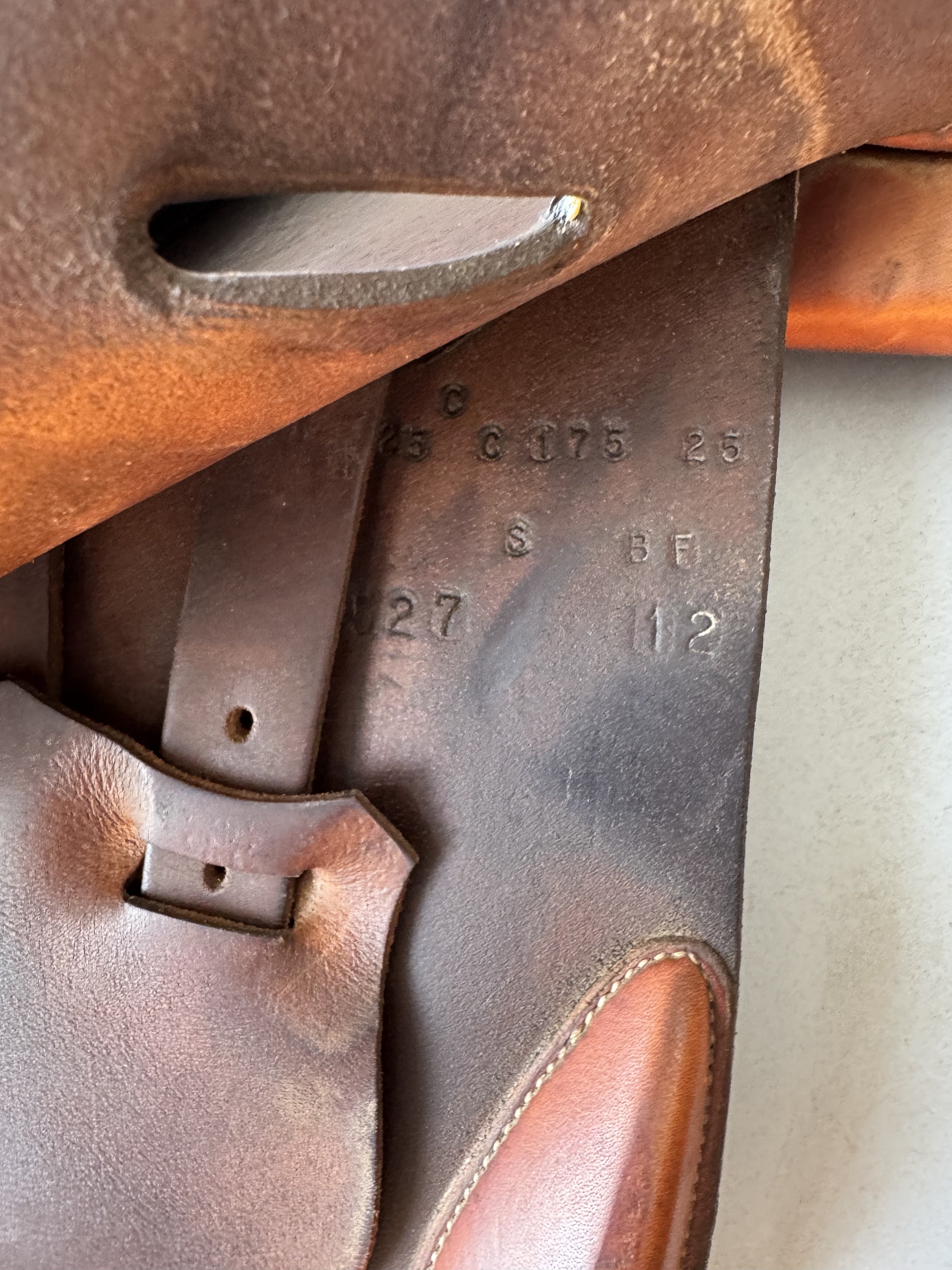 17.5" Used Butet Saddle