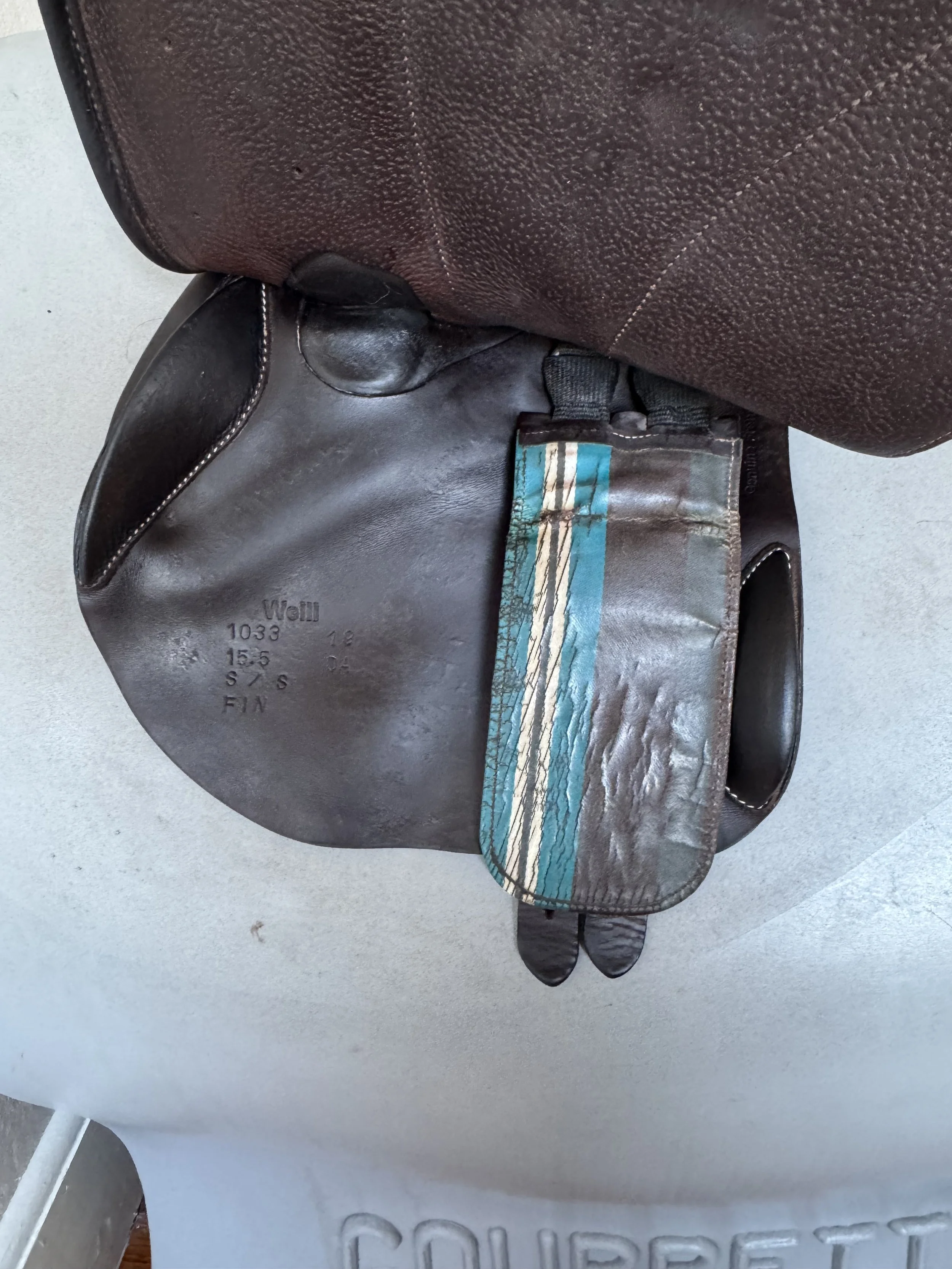 15.5" Voltaire Welli Children's / Pony Saddle - 2019 - 0A - Full Buffalo - Underflap 1