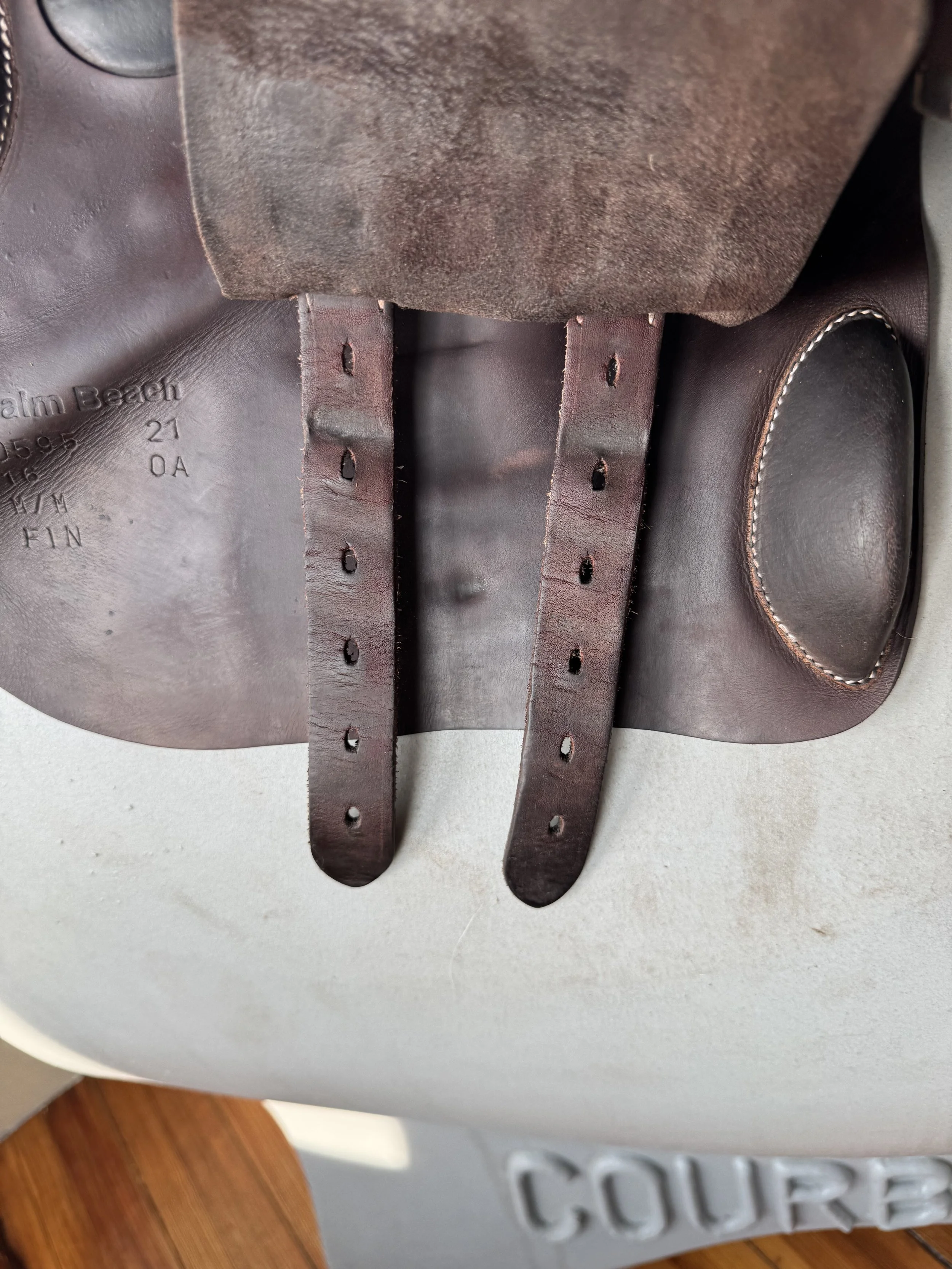 16" Voltaire Palm Beach Saddle - Billets
