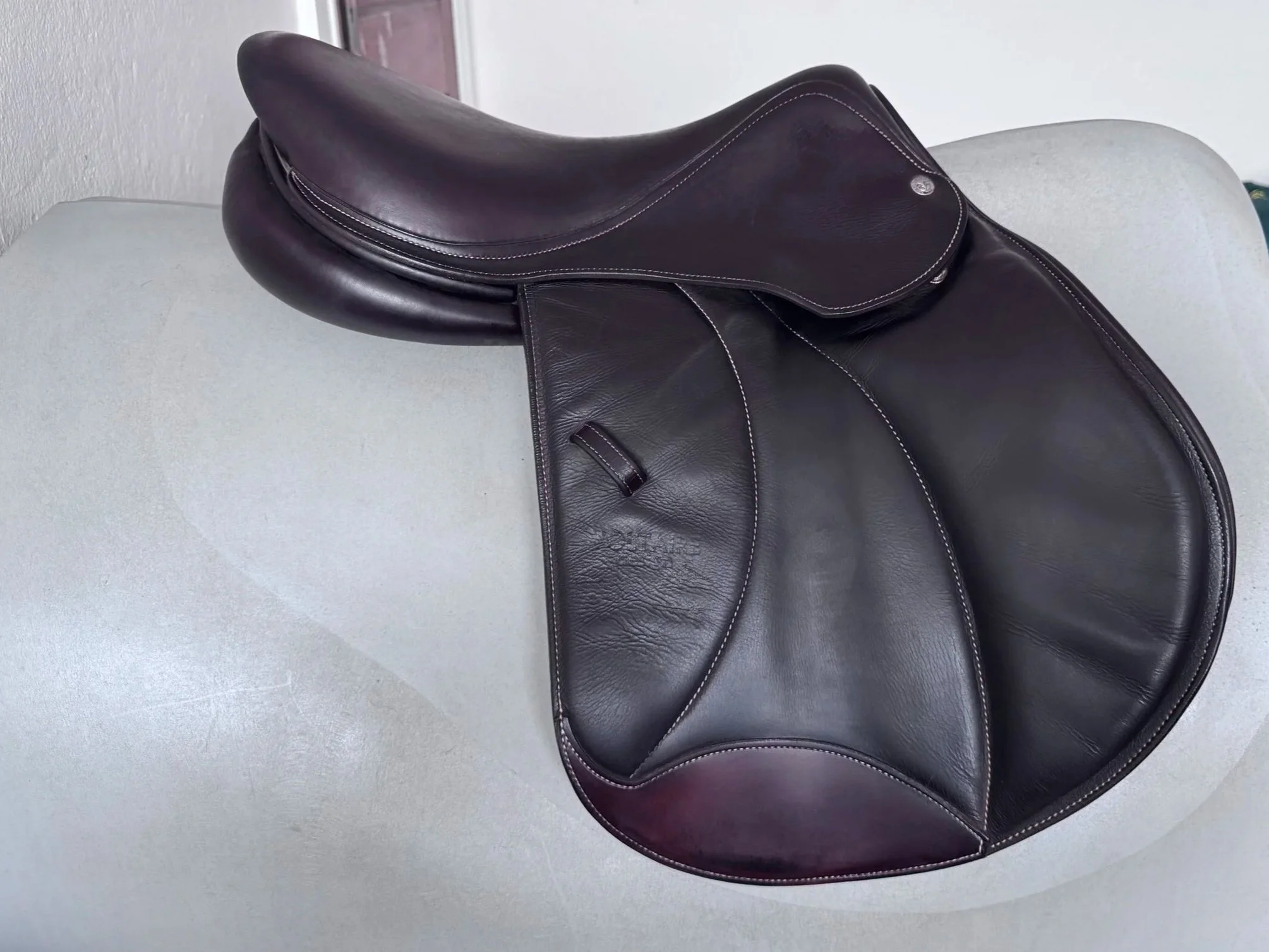 16.5" Voltaire Palm Beach PRO Saddle - 2017 - 2A - Full Buffalo - Right Side 4