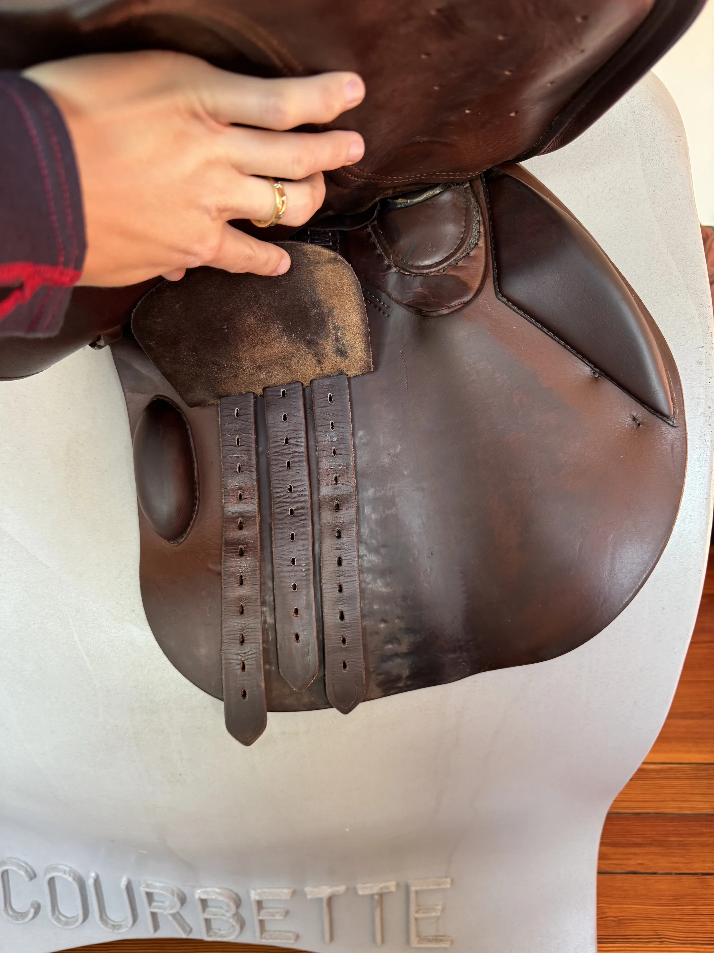 19.5/19" Tad Coffin TC2SR Smart Ride Performance Saddle - 2015/2023 - RARE - Right Billets