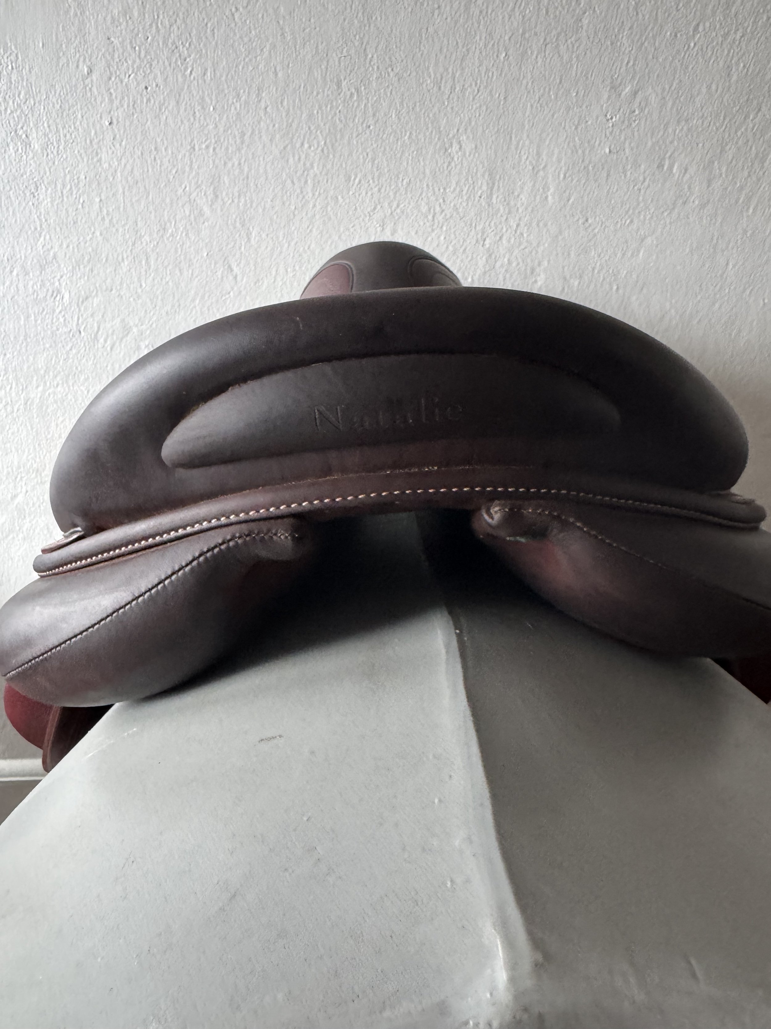 18" Devoucoux Chiberta Lab Monoflap Saddle - 2024 - 3AR - Full Buffalo - MINT - Cantle