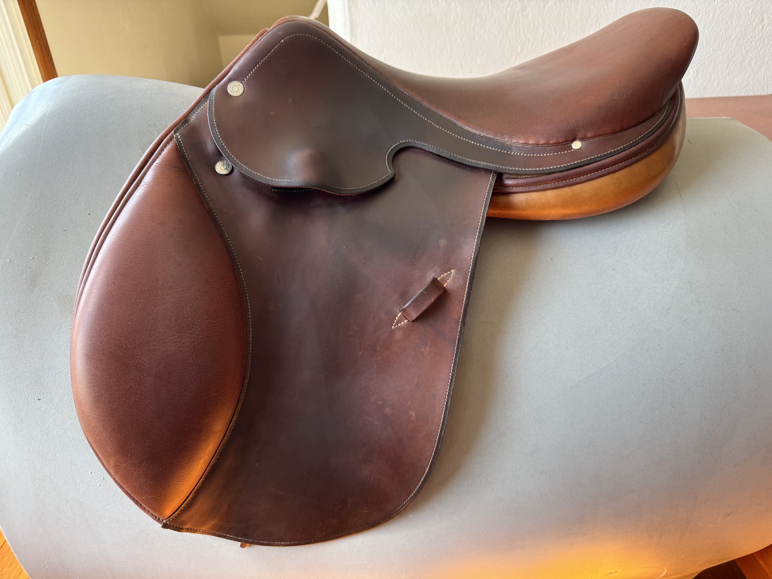 17" Hermes Brasilia Saddle