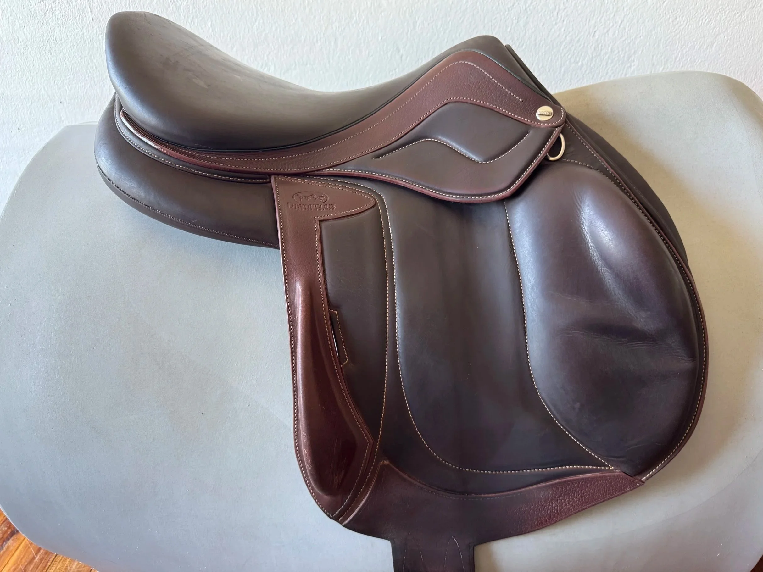 17.5" Devoucoux Chiberta Lab Saddle - 2020 - 3AR - Right View 1