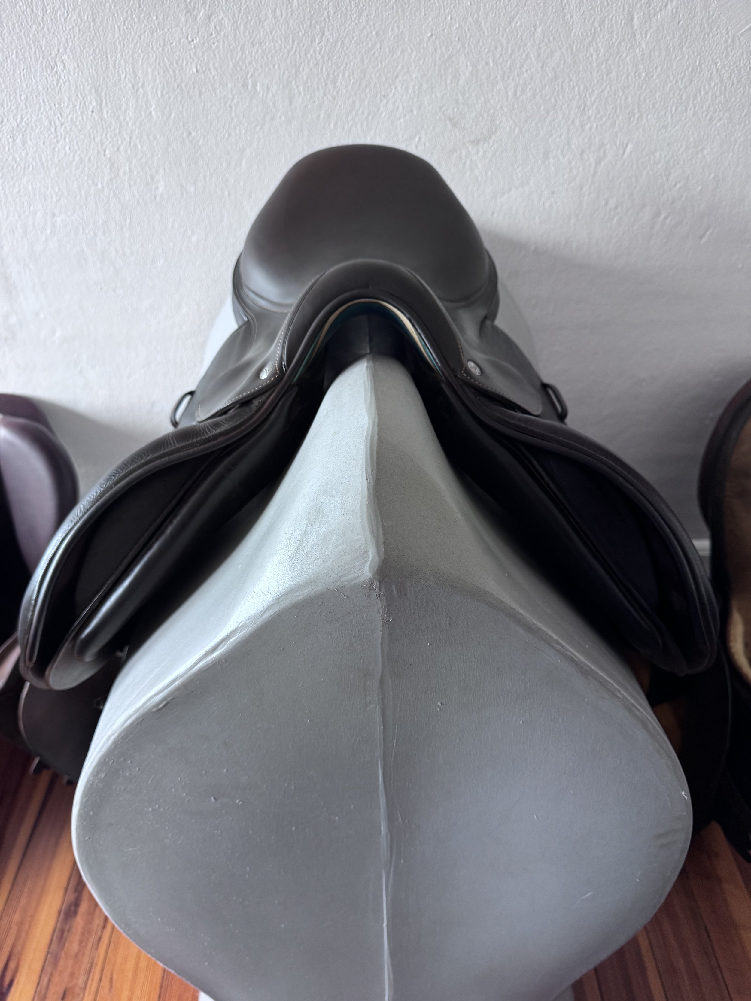 16.5" Voltaire Palm Beach PRO Saddle - 2017 - 2A - Full Buffalo - Front Panels 2