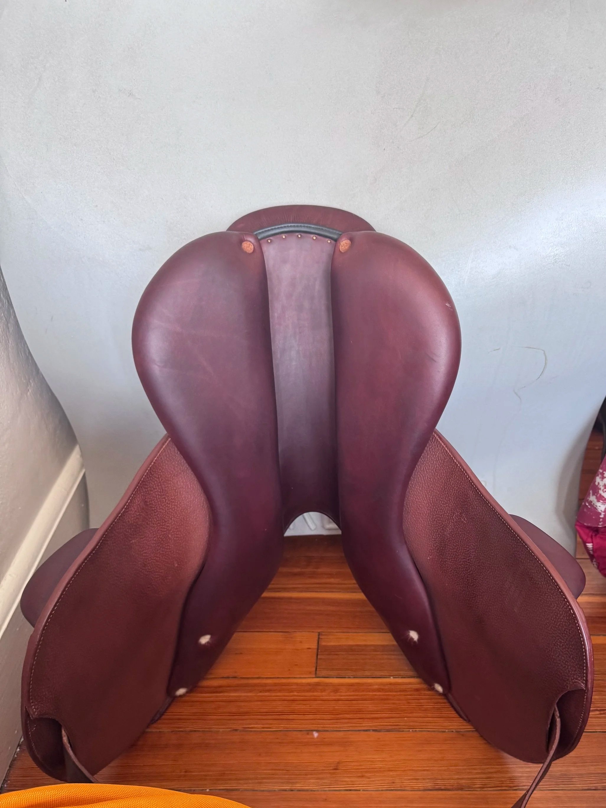 17" Meyer Cross Eventing Saddle - Monoflap XC - 2021 - MINT - Panels 4