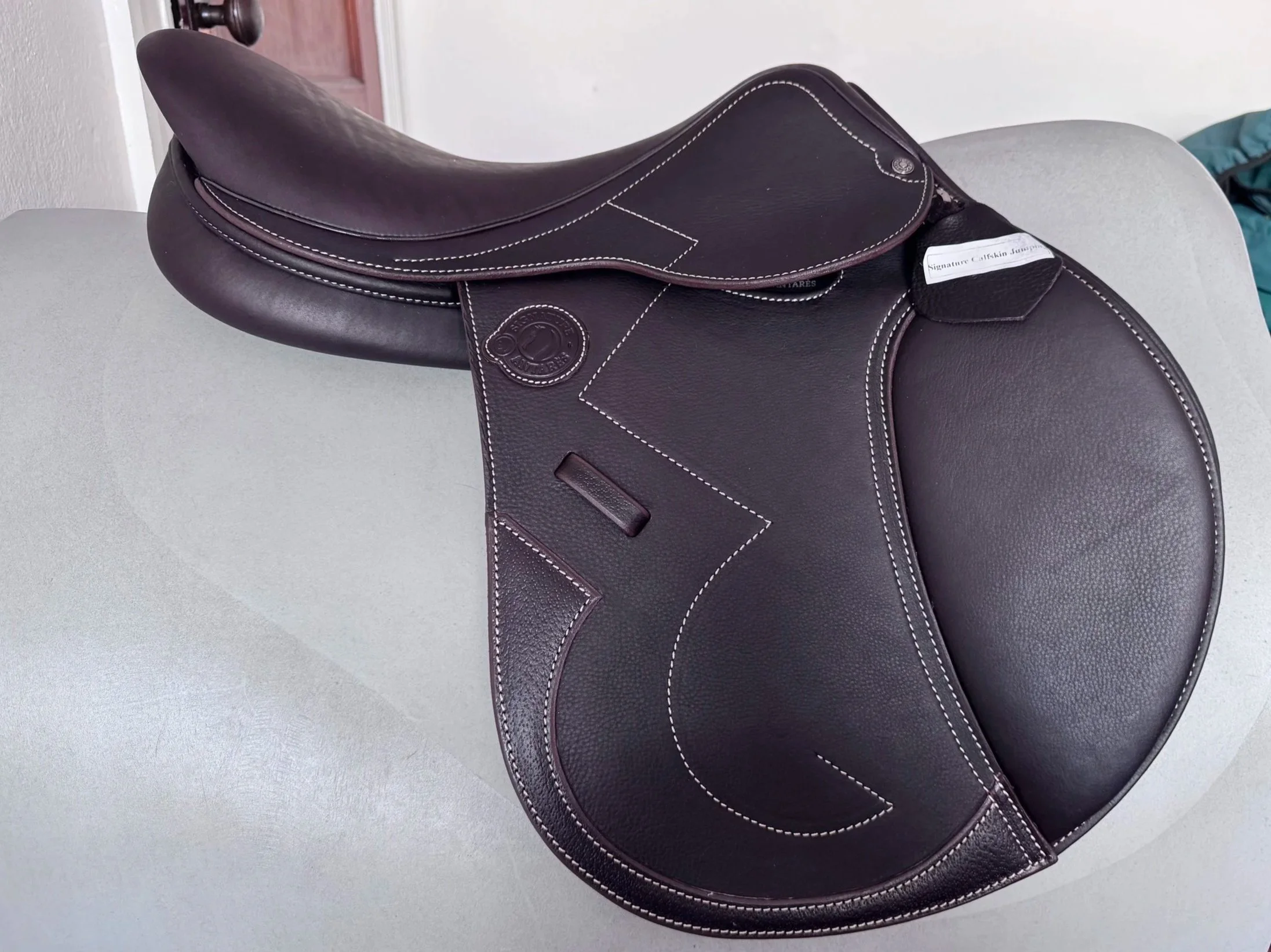 17.5" Antares Signature Saddle - 2025 - 3A - Full Calf - AN Tree - NEW - Right View 4