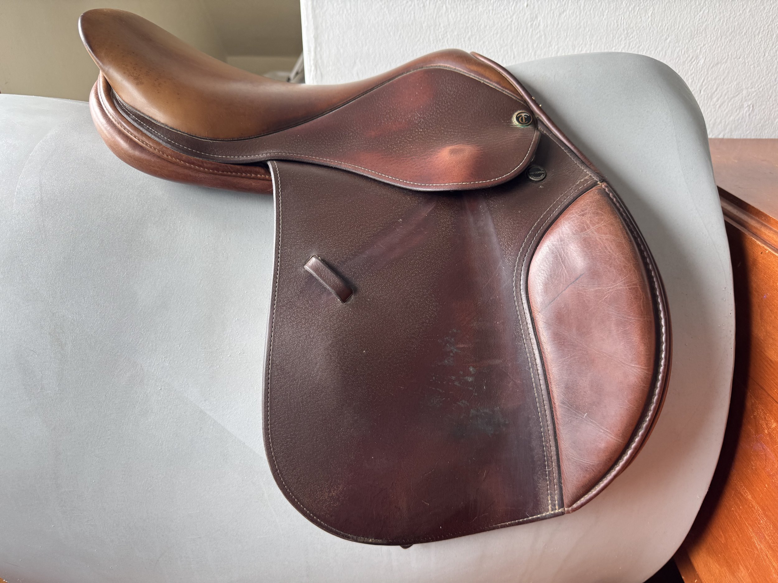 17" Tad Coffin A5G Saddle - Used Tad Coffin Saddle