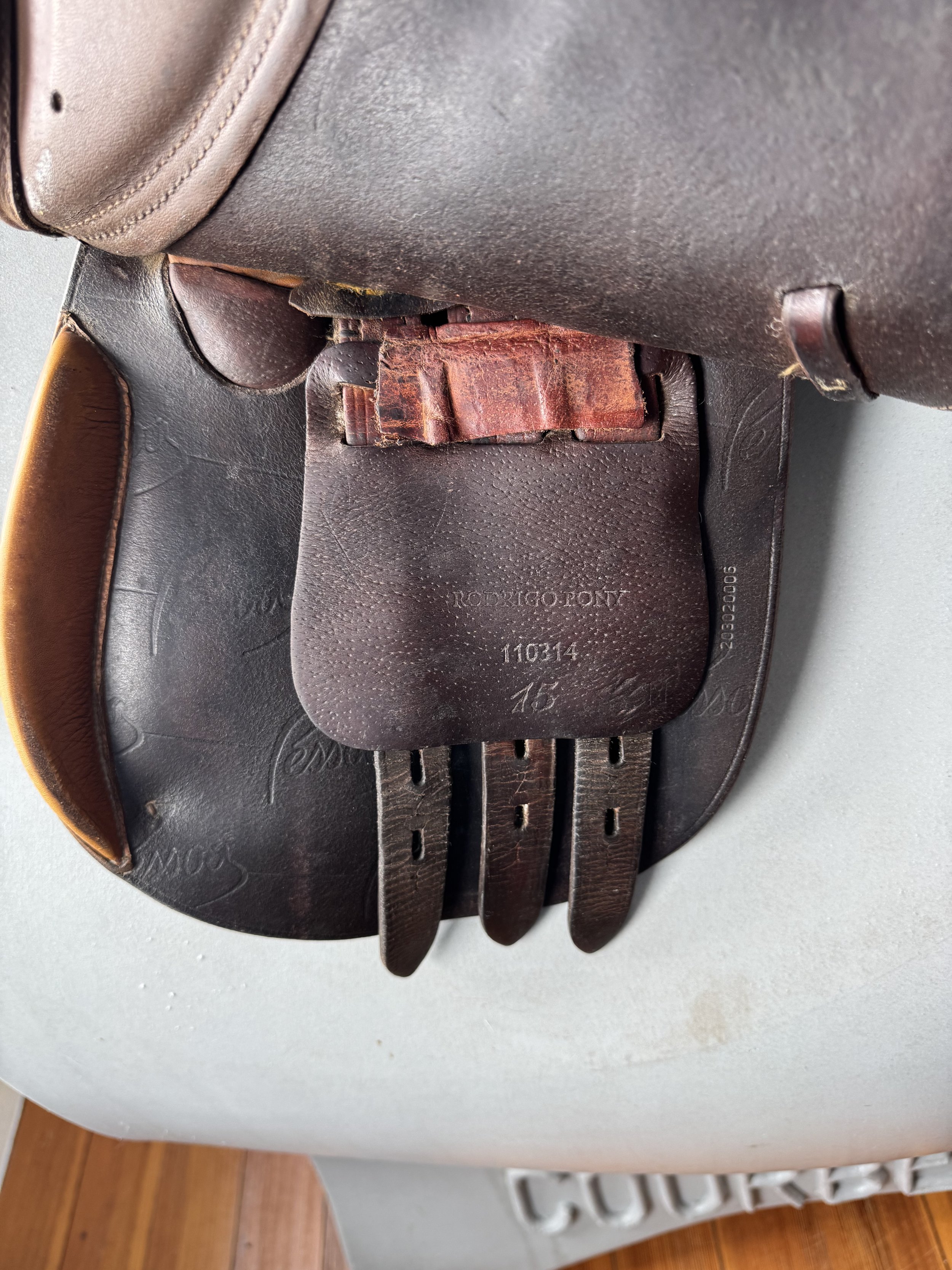 15" Pessoa Rodrigo Pony Saddle - Children's Pony Saddle