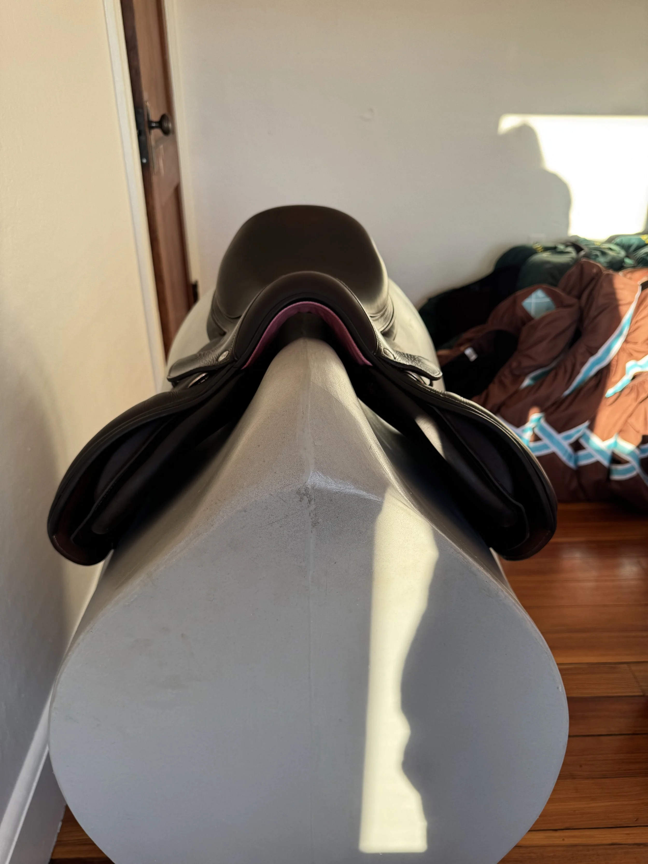 15.5" Voltaire Welli Child / Pony Saddle - 2022 - 00A - Full Buffalo - Front Panels 2