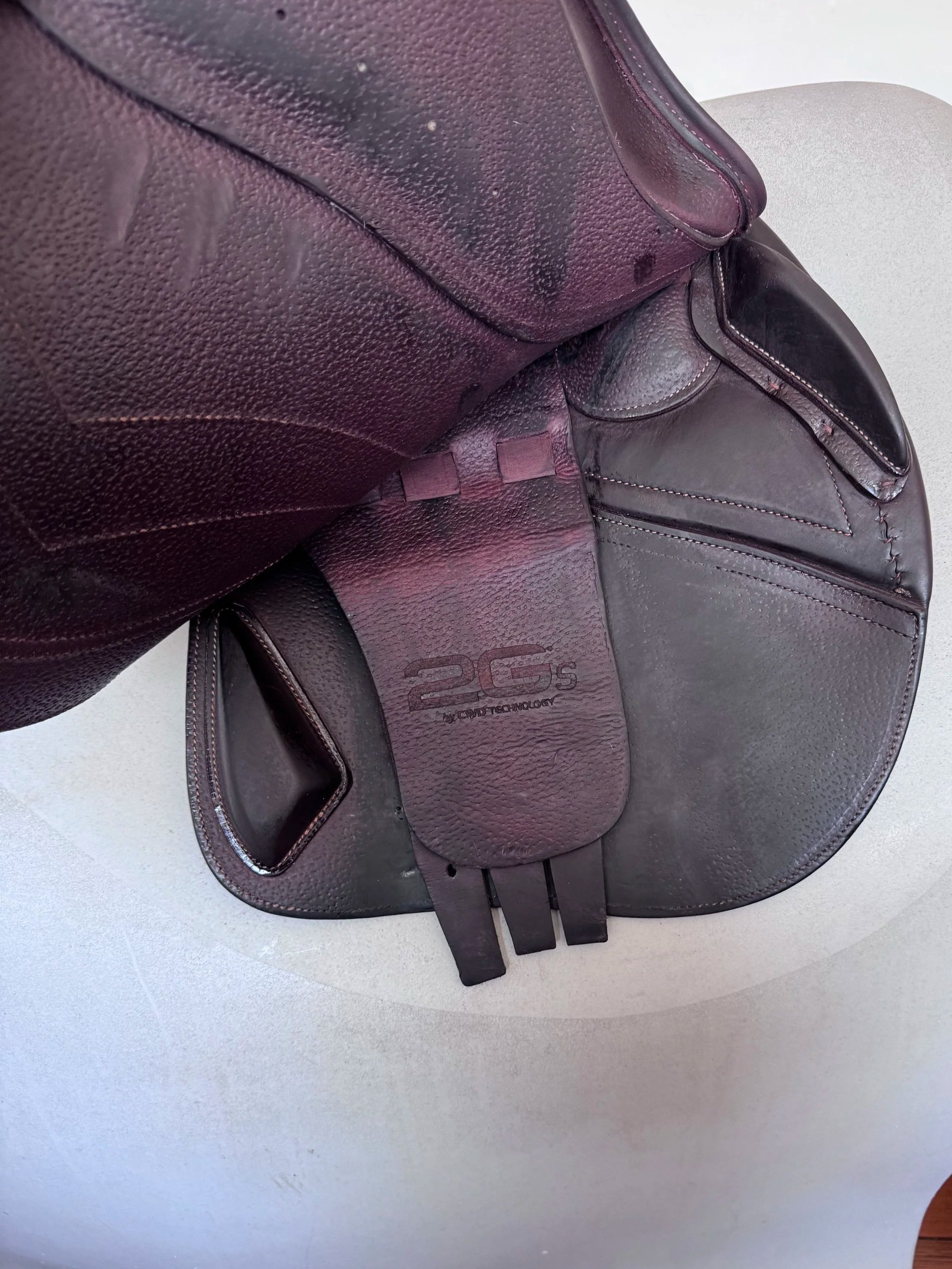 17" CWD SE32 Mademoiselle 2Gs Saddle - 2017 - 2L - WIDE - Right Underflap