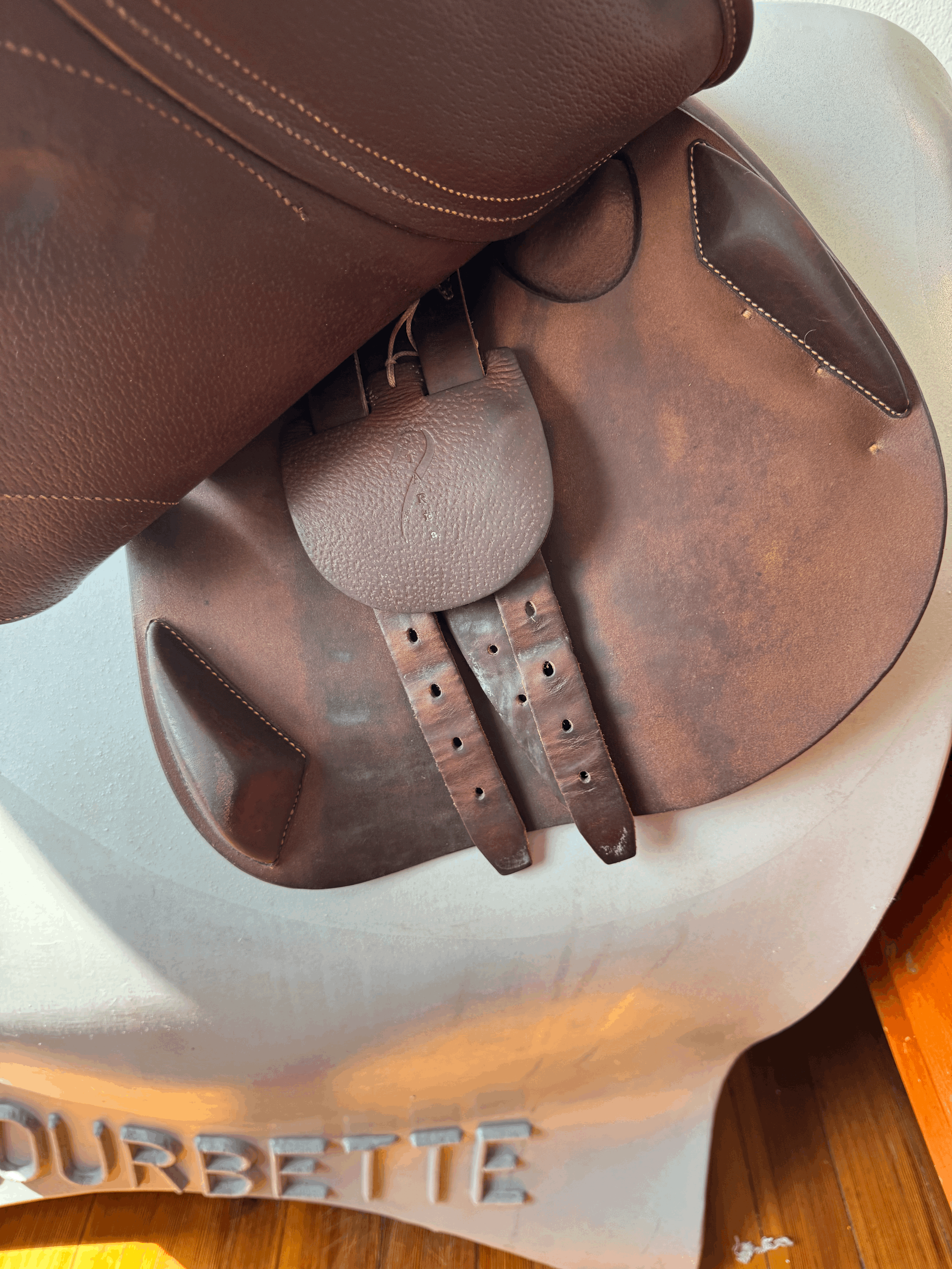 15.5" Antares Saddle - Underflap