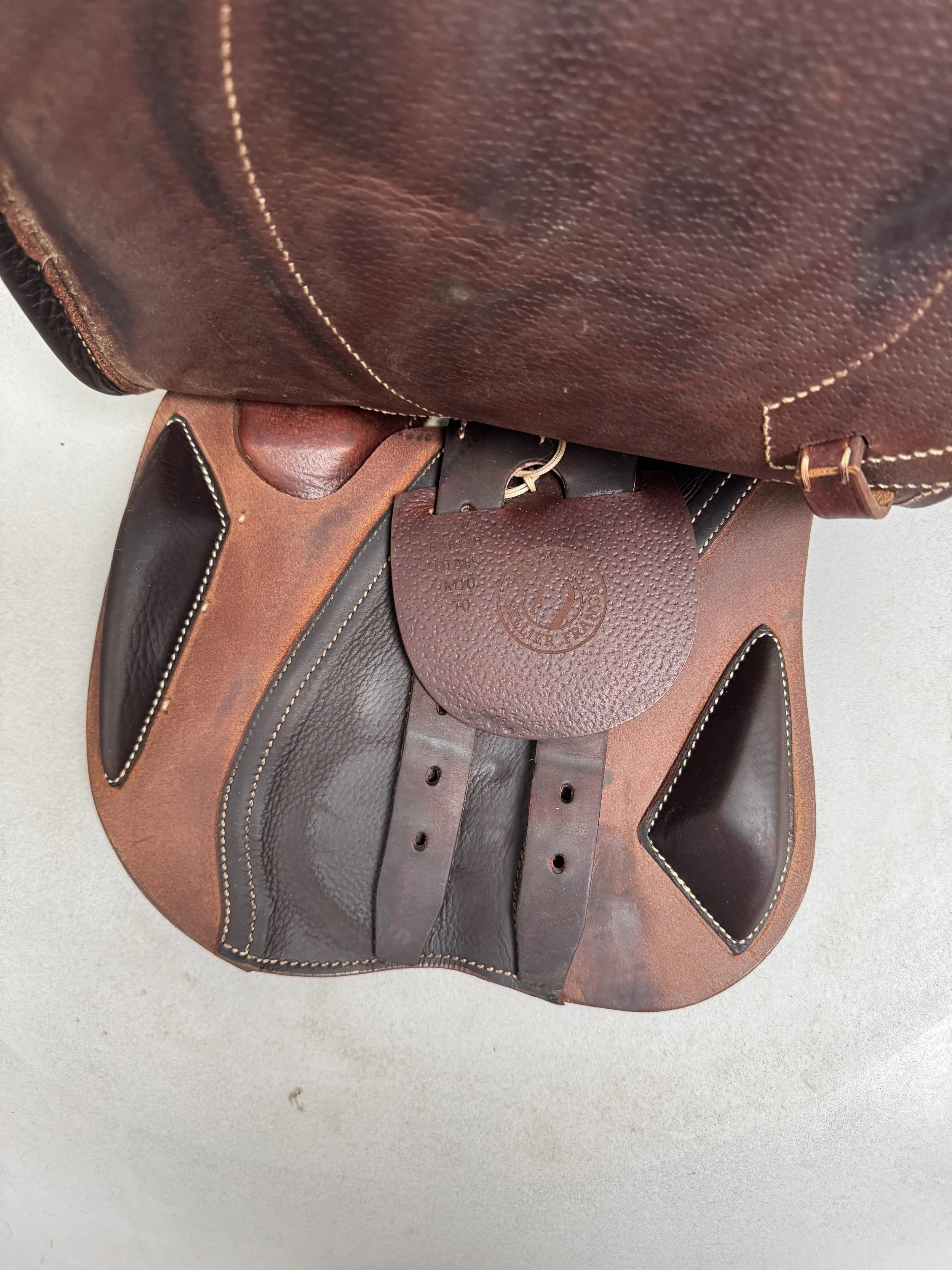 16" Antares Hero Child / Pony Saddle - 2022 - Full Buffalo - MINT - Left Underflap