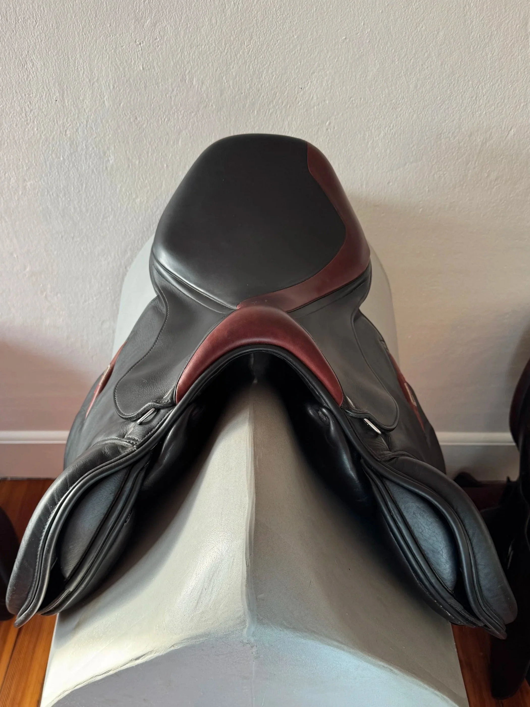 17.5" Erreplus CA Saddle - 2019 - Wool Flocked - Adjustable - Seat 1