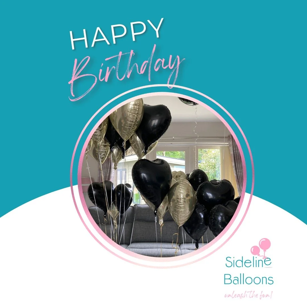 A fabulous gold and black combo to celebrate a 50th birthday this weekend. 

Thank you Martha for your order, we really appreciate the support and delighted to play a little part in the celebrations. 

🎉 🎈

#Party #50th #Birthday #Celebrations #Sid