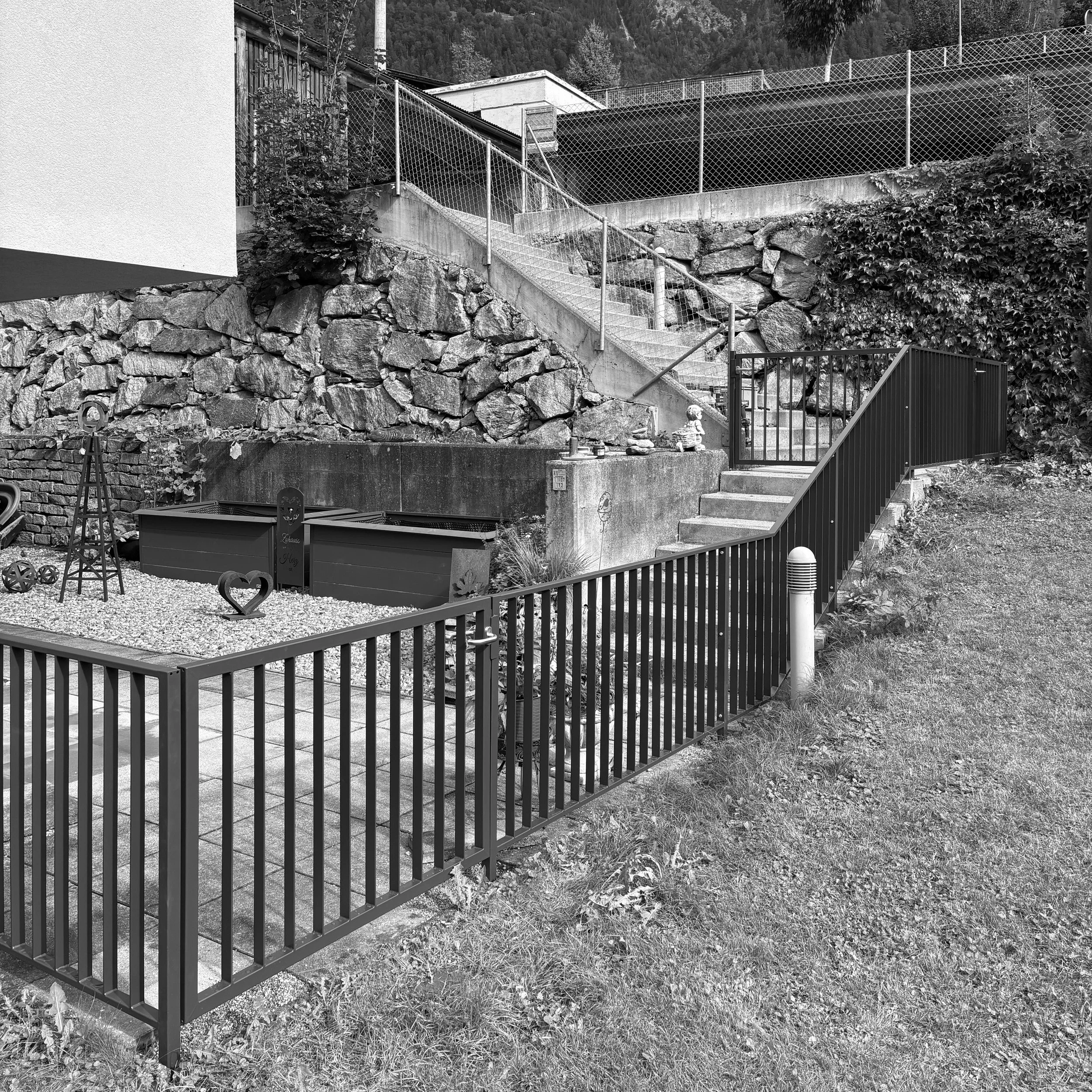 Gartenzaun pulverbeschichtet nach Kundenwunsch, in Innsbruck