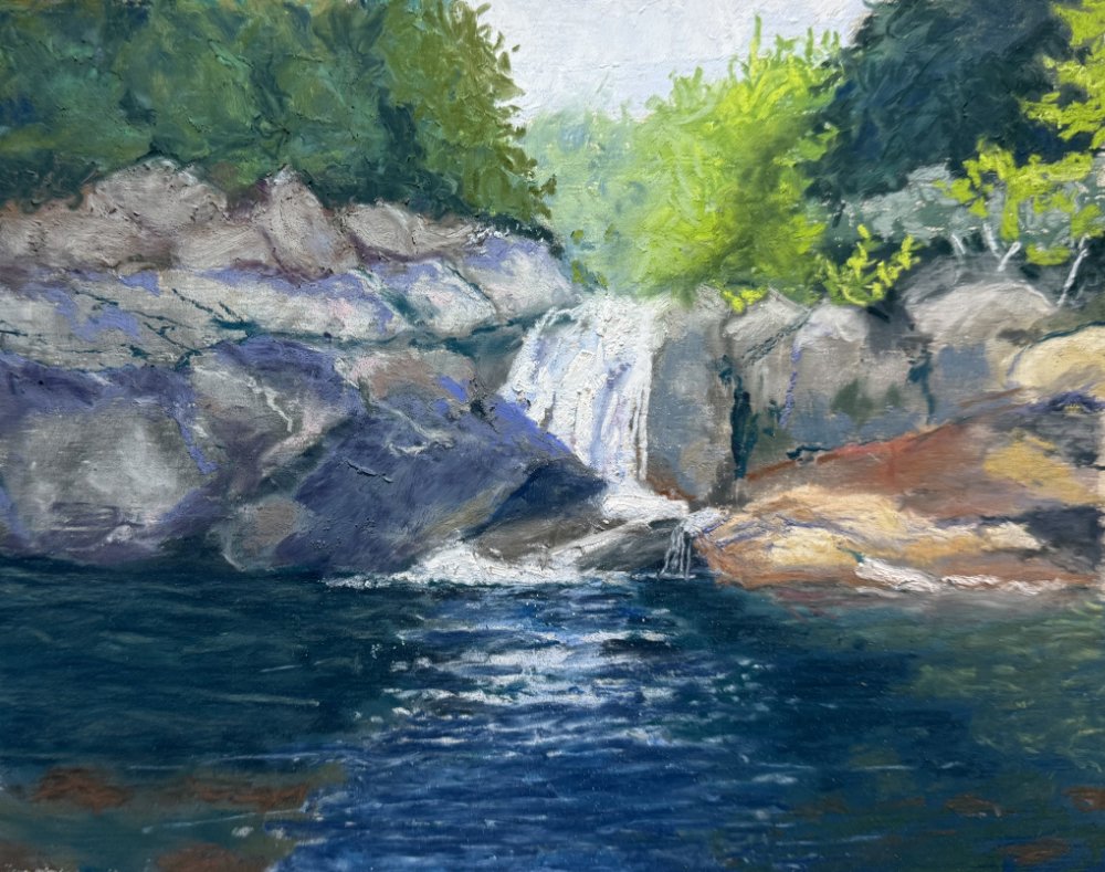 Buttermilk Falls Vermont