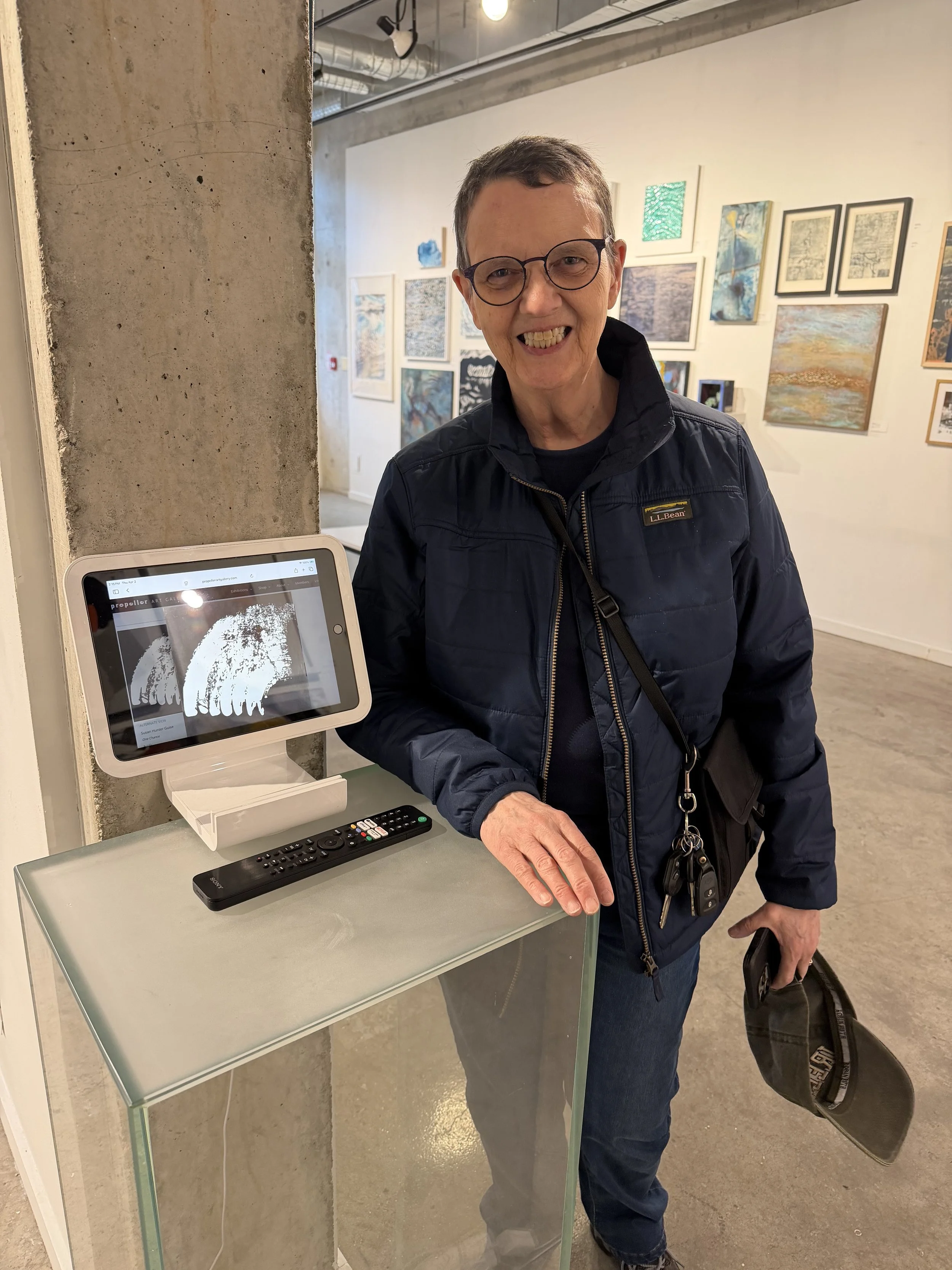 Susan Hunter Guise, Canadian artist, at Hunter Guise Gallery