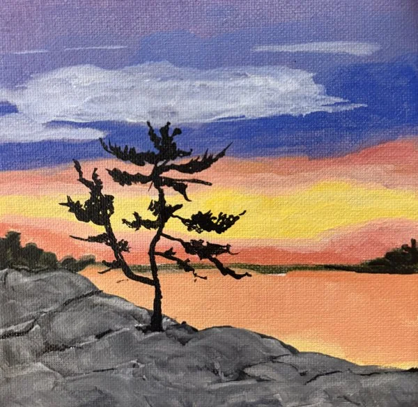 Susan-Hunter-Guise_Pine-at-Sunset-2_6x6_acrylic.jpg