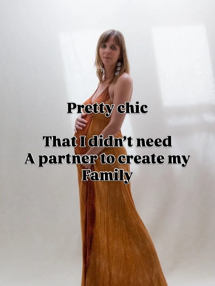 10 years of being a Mum. Pretty Chic that I didn't need a partner to create my family