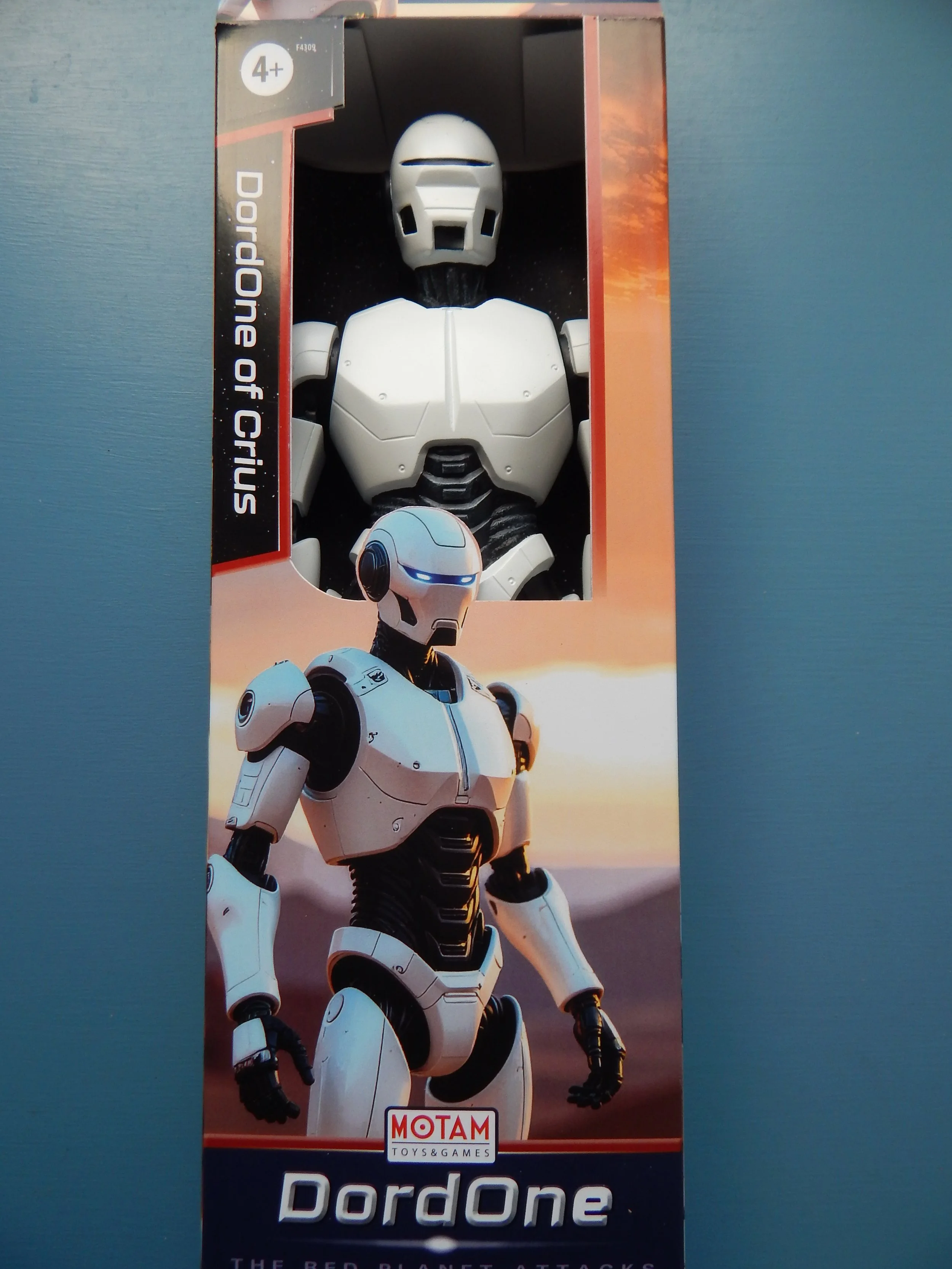 DordOne from "The Red Planet," one of five action figures offered by MOTAM Toys and Games.