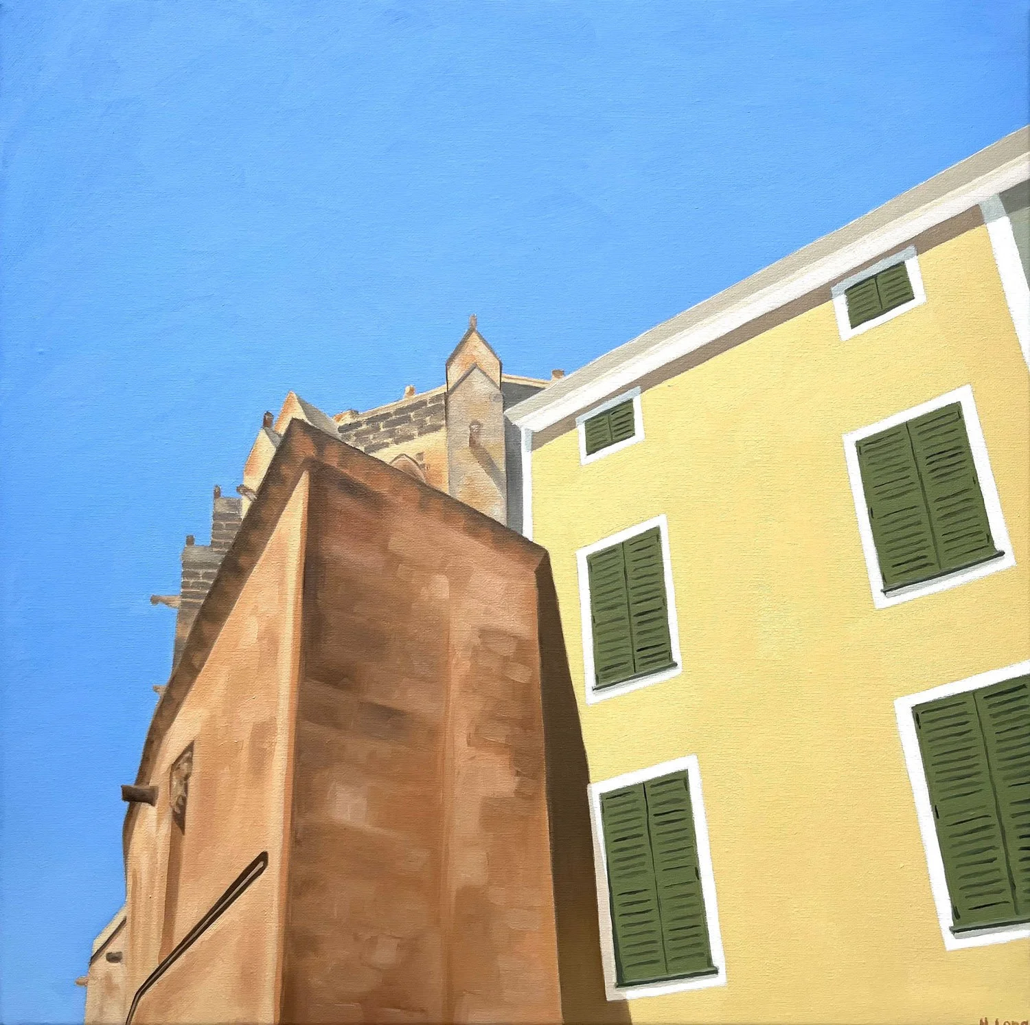 Ciutadella. Oil on canvas. 40 x 40 cm. Framed. £480. AVAILABLE