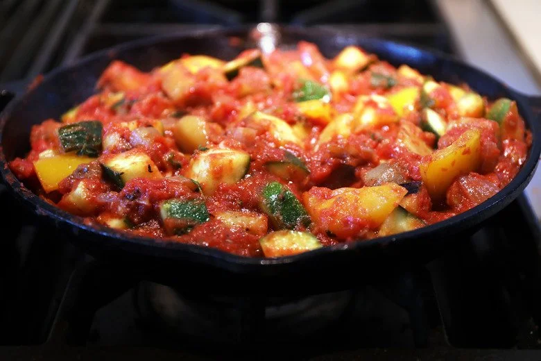 Ratatouille (vegetable stew)