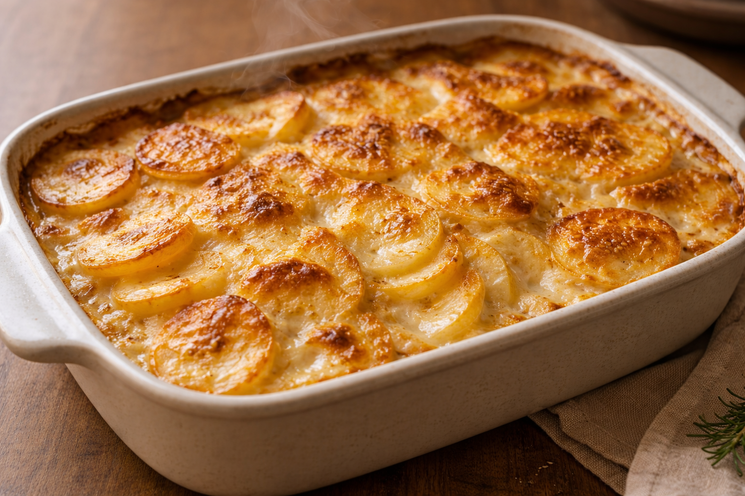 Gratin Dauphinois (Scalloped potatoes au gratin)