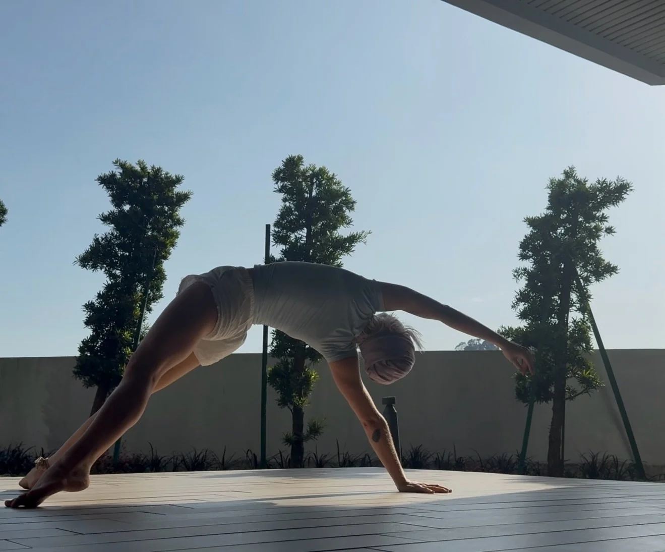 Heaven is hot morning yoga. Hot morning yoga is heaven

 #yoga #vinyasa #synergyyoga #malaysiayoga