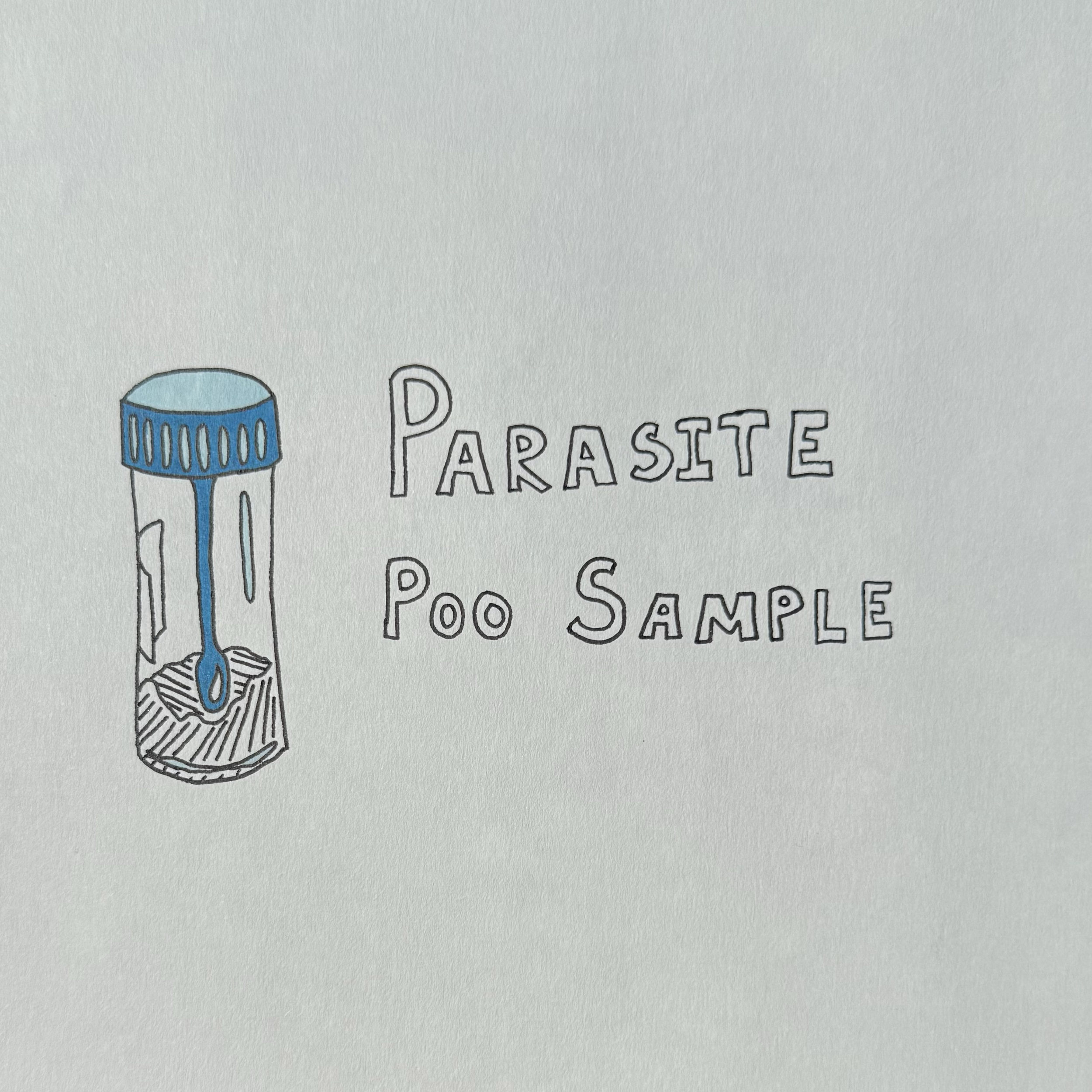 Parasite poo sample