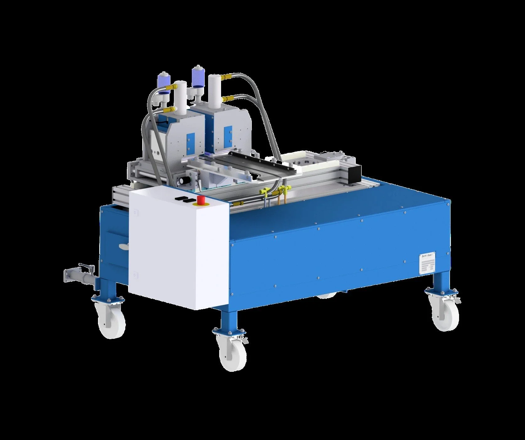 Notching unit for Quadro Siemens-2 pairs of tool carrier with 2 sets of exchangeable nothing tools