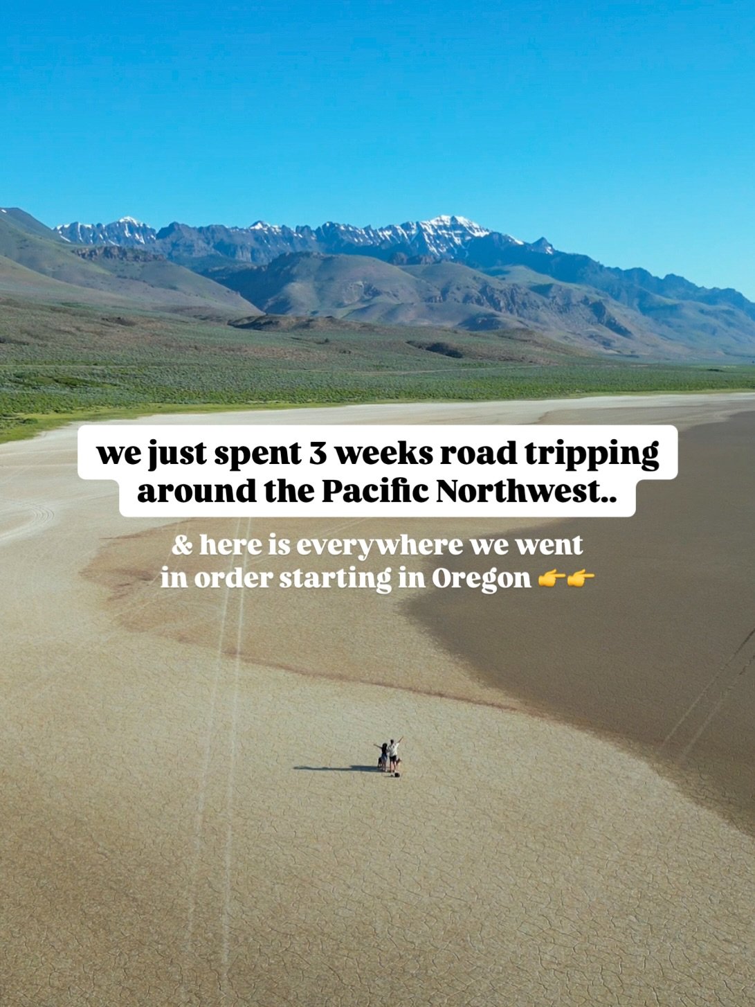 3 Weeks in the Pacific Northwest 🥹🌲🌻

When we started van life, we left our home of 4 years in Oregon, and boy did we miss it up here SO much. 
On this road trip, we mostly stopped at NEW places we had never been and it was so fun to explore and f